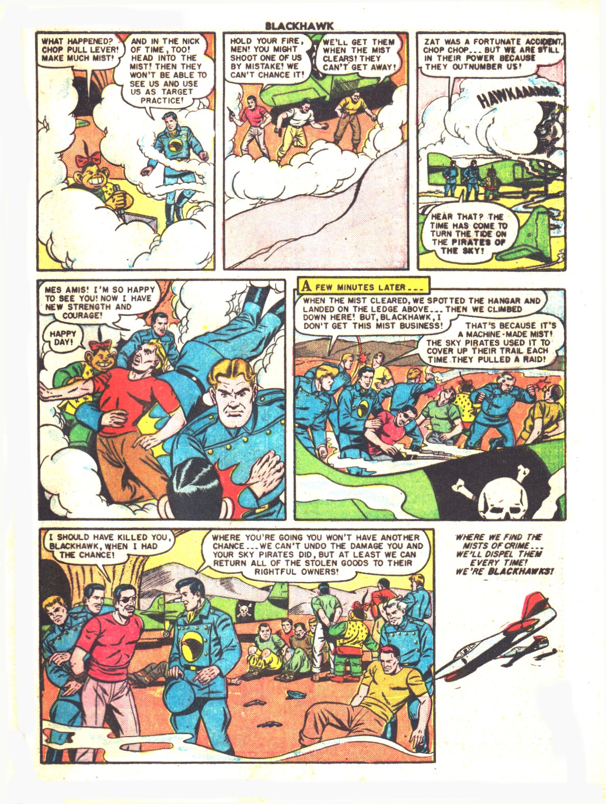 Read online Blackhawk (1957) comic -  Issue #38 - 49