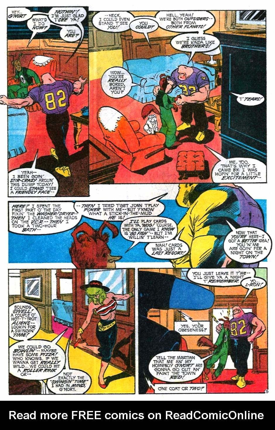 Read online Justice League America comic -  Issue #51 - 6