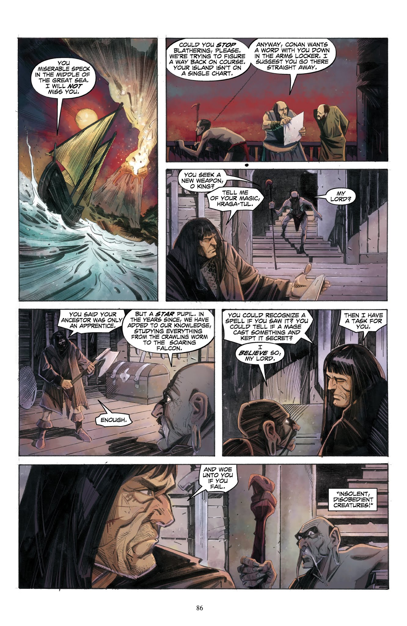 Read online Conan: The Phantoms of the Black Coast comic -  Issue # TPB - 85