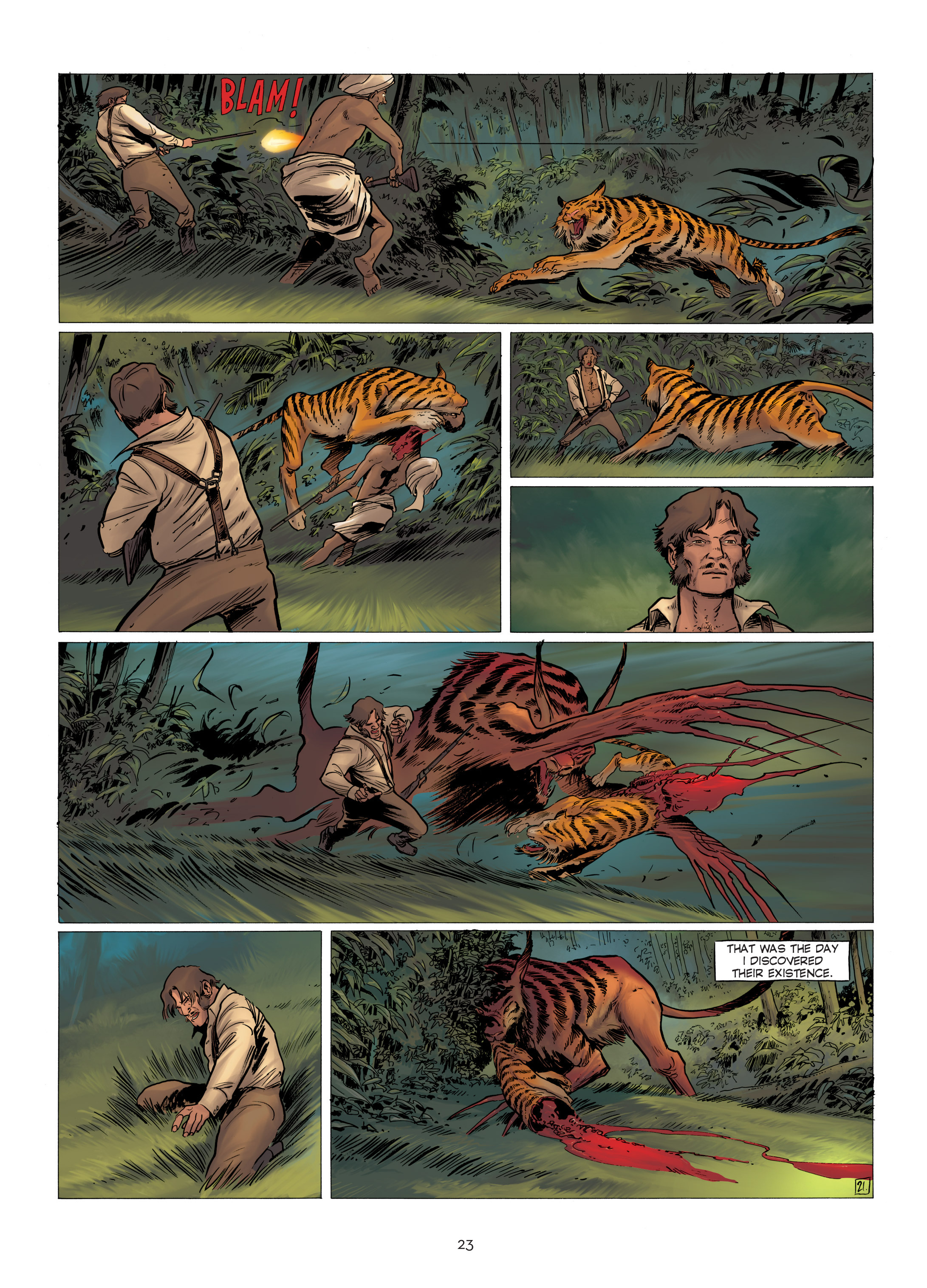 Read online Darwin's Diaries comic -  Issue #3 - 23