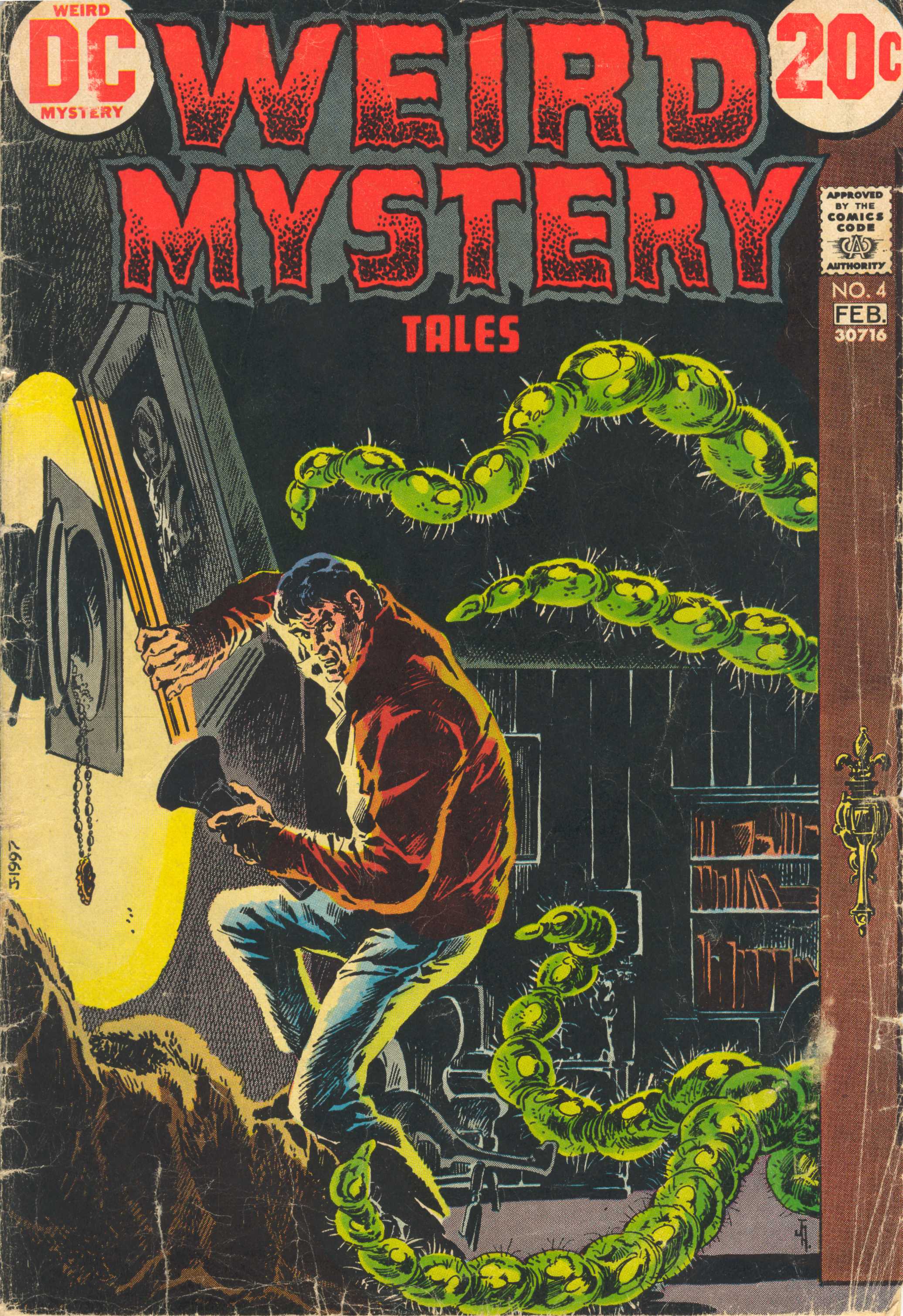 Read online Weird Mystery Tales comic -  Issue #4 - 1
