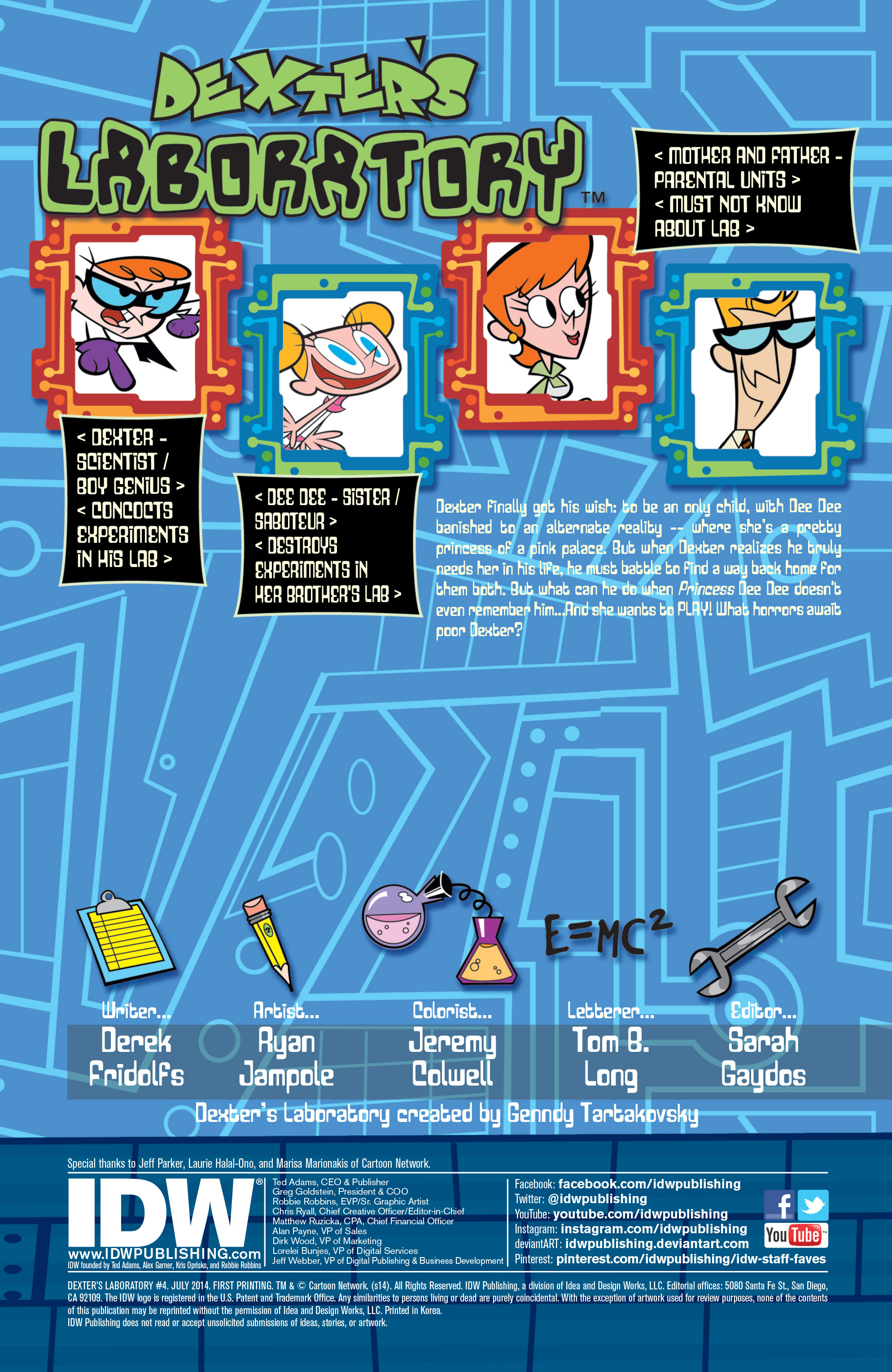 Read online Dexter's Laboratory (2014) comic -  Issue #4 - 2