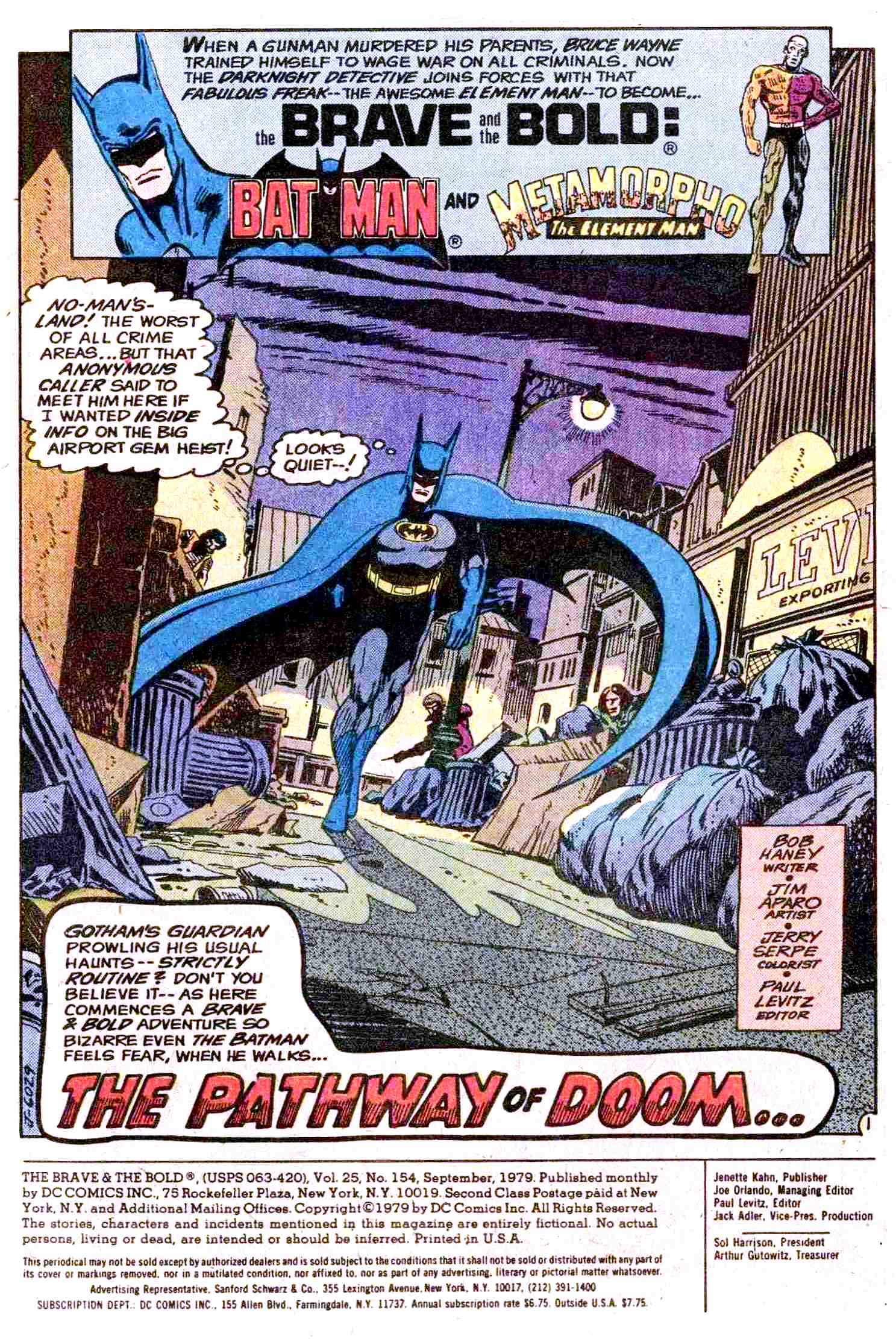 Read online The Brave and the Bold (1955) comic -  Issue #154 - 3