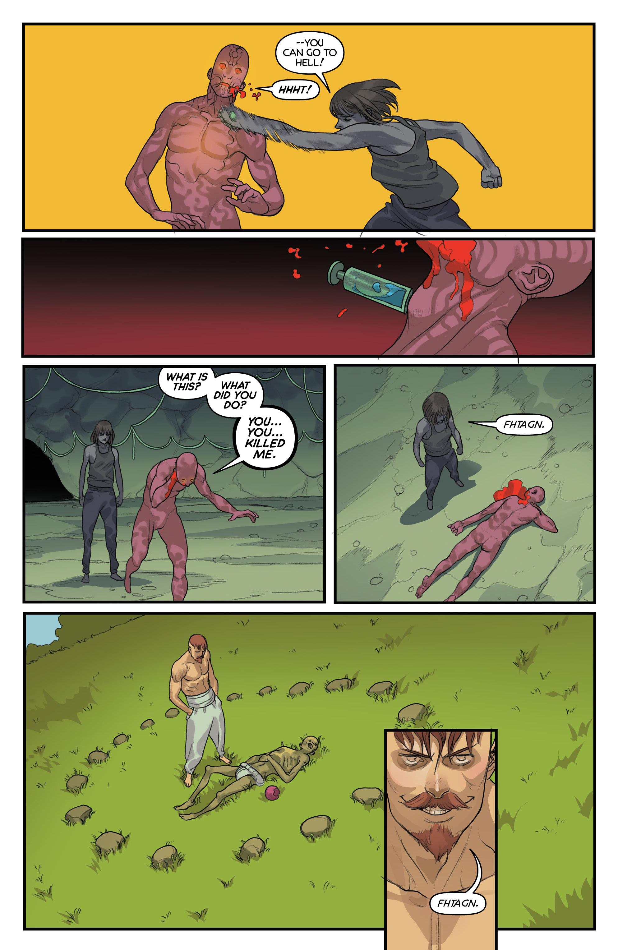 Read online Unearth comic -  Issue #9 - 19