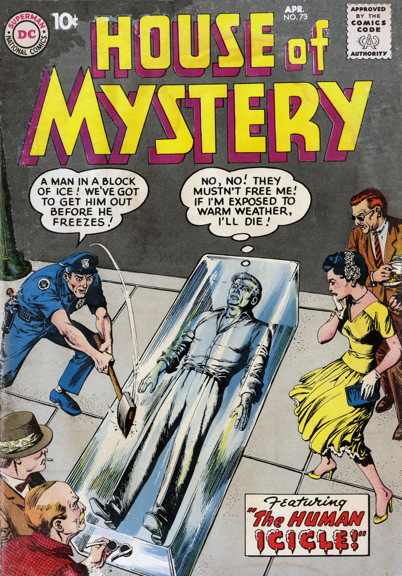Read online House of Mystery (1951) comic -  Issue #73 - 1