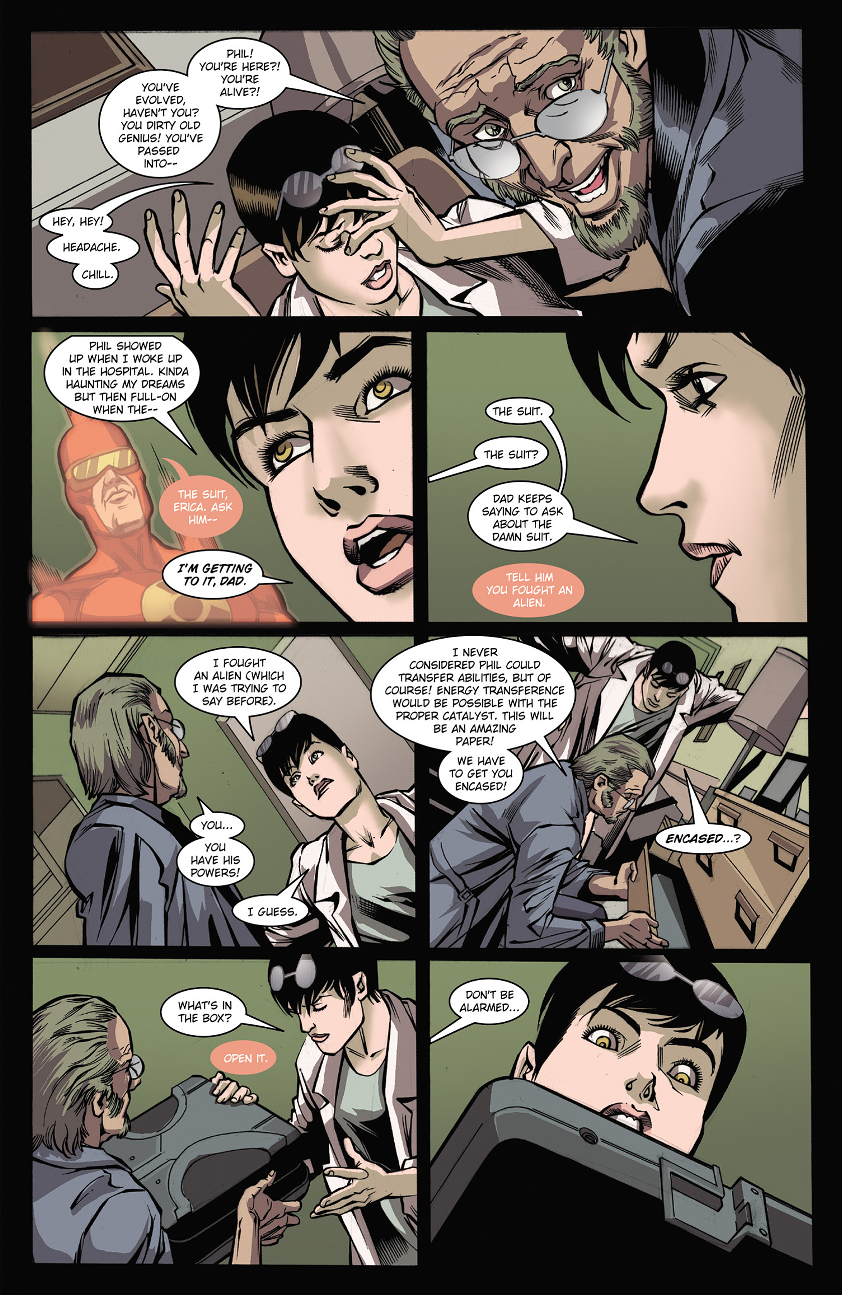 Read online Solar: Man of the Atom (2014) comic -  Issue #3 - 9