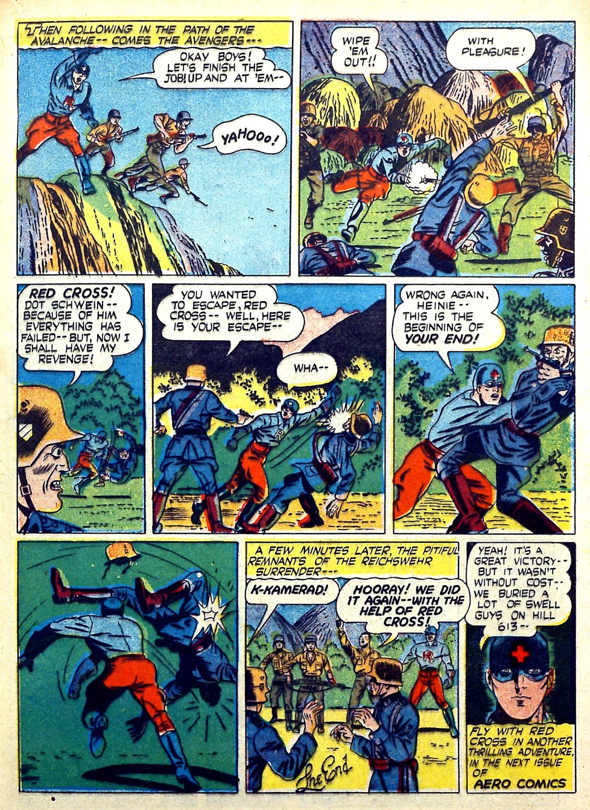 Captain Aero Comics issue 16 - Page 23