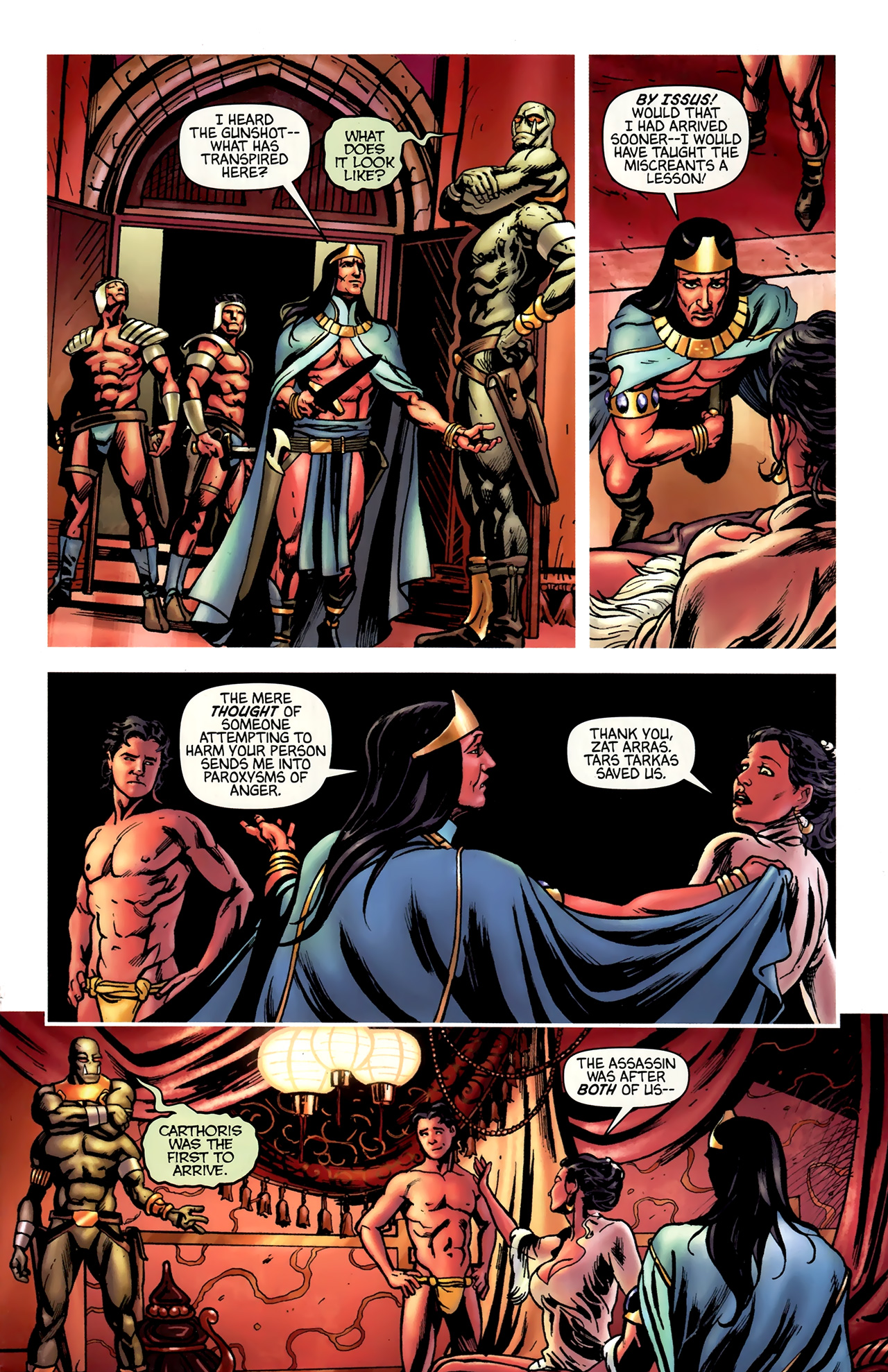 Read online Warlord of Mars comic -  Issue #10 - 10