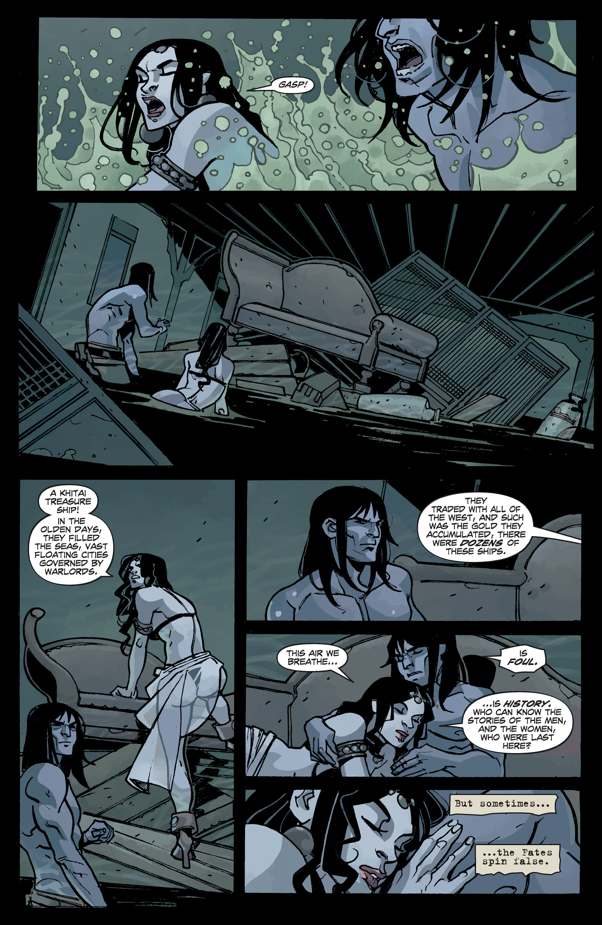 Read online Conan Chronicles Epic Collection comic -  Issue # TPB The Song of Belit (Part 3) - 37