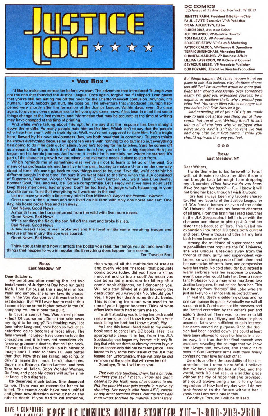 Read online Justice League America comic -  Issue #94 - 23