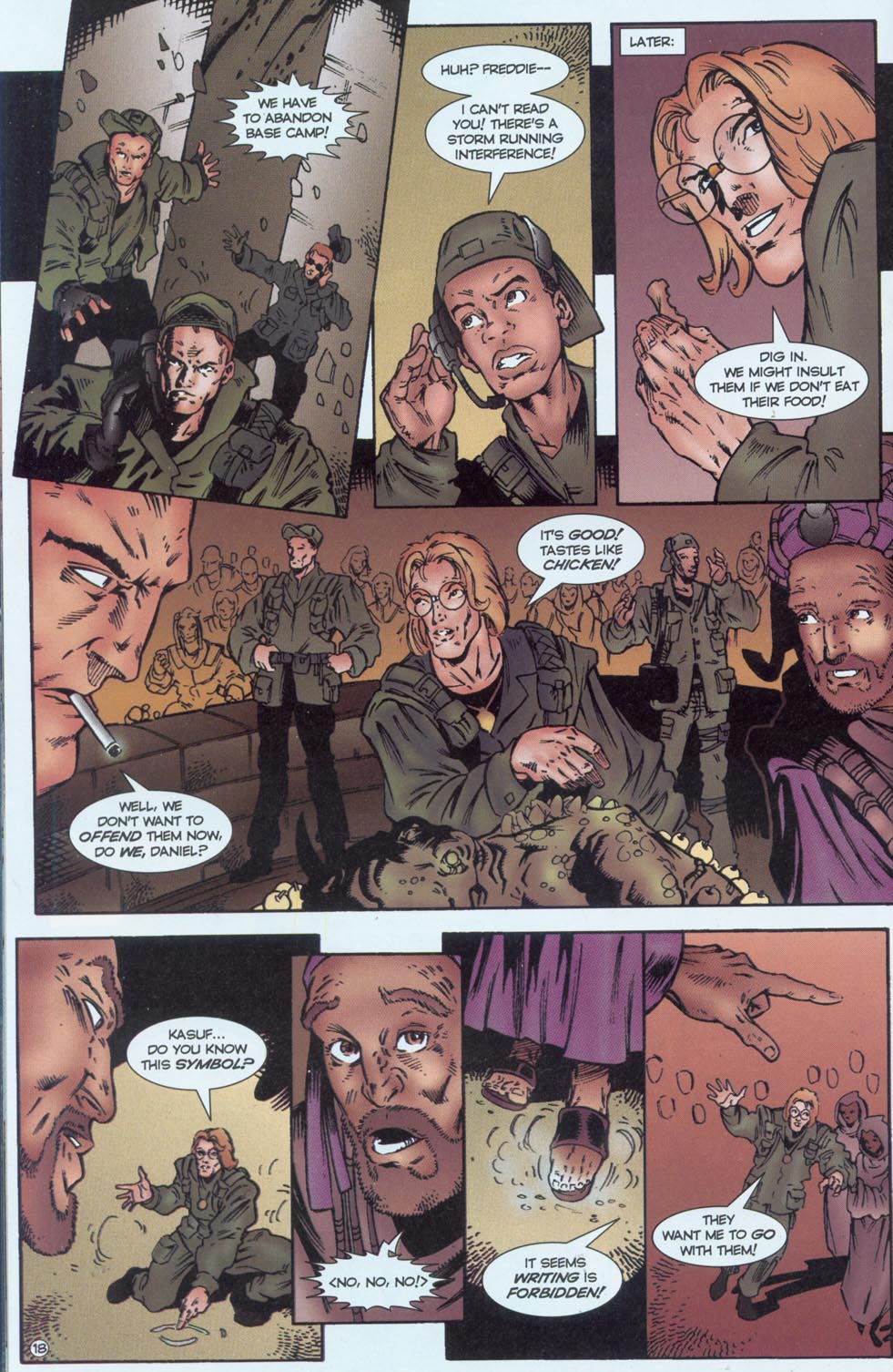 Read online Stargate comic -  Issue #1 - 20