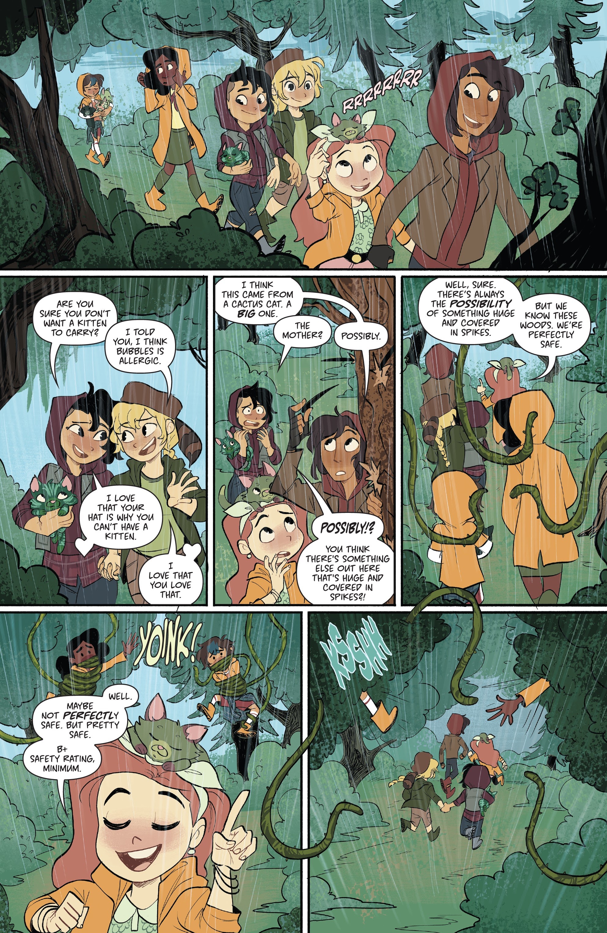 Read online Lumberjanes: Somewhere That's Green comic -  Issue # Full - 12