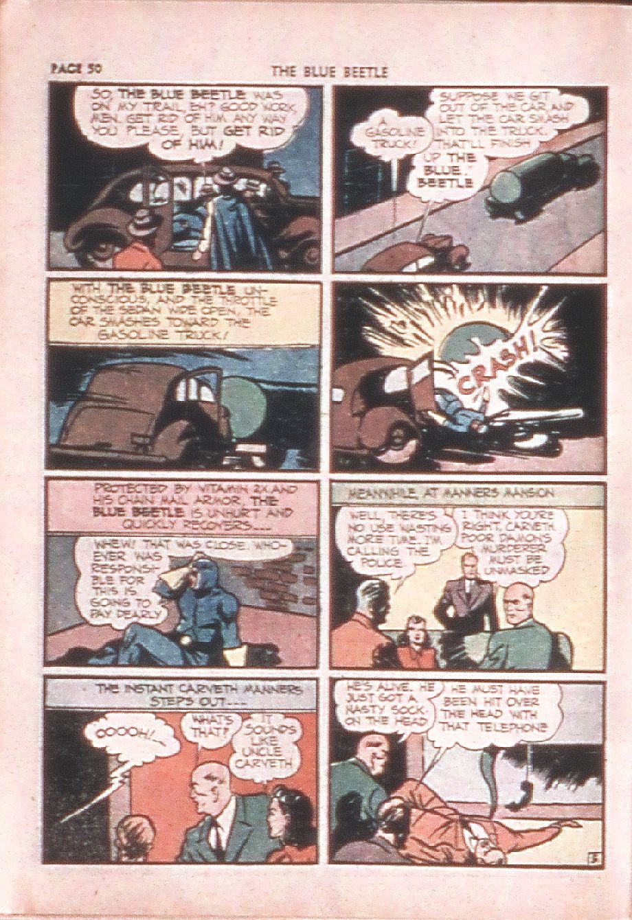 Read online The Blue Beetle comic -  Issue #7 - 51