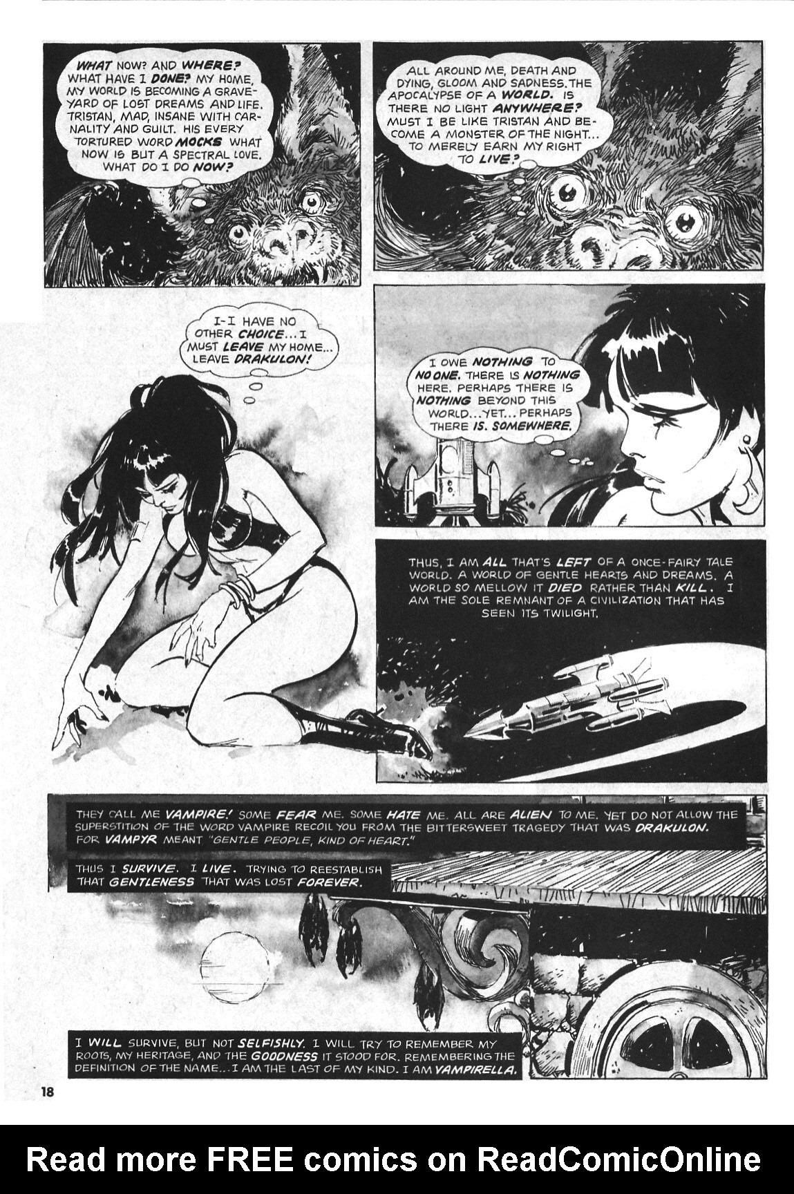 Read online Vampirella (1969) comic -  Issue #46 - 18