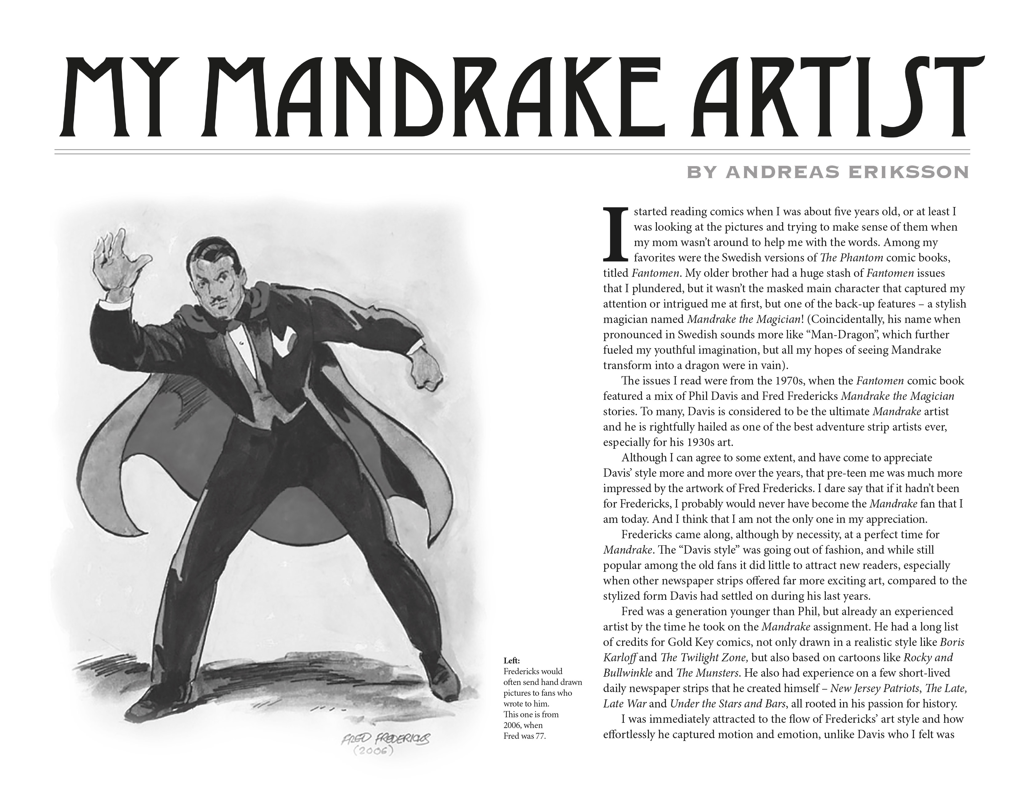 Read online Mandrake the Magician: The Fred Fredricks Sundays comic -  Issue # TPB (Part 1) - 12