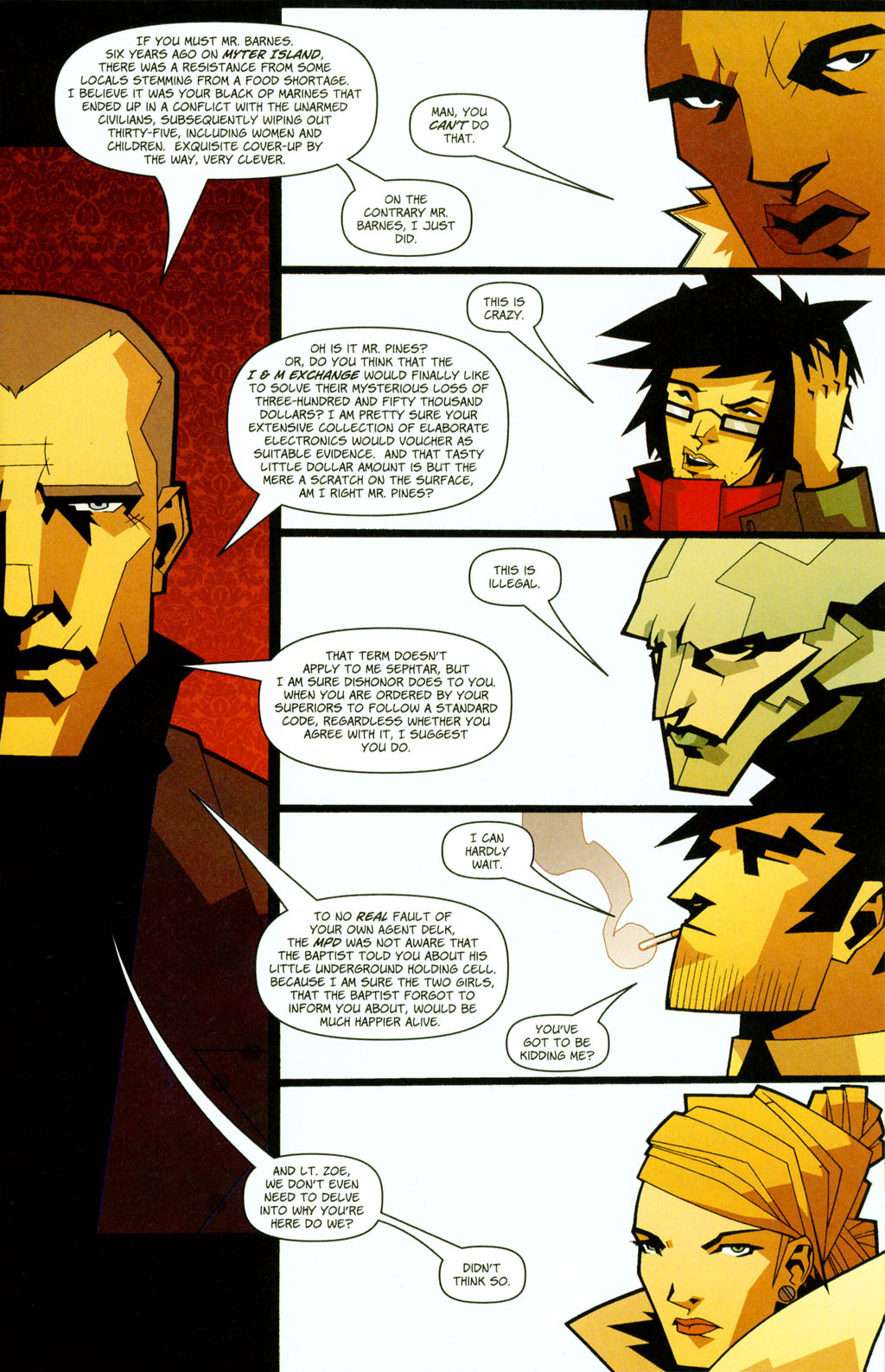 Read online Forsaken comic -  Issue #2 - 9