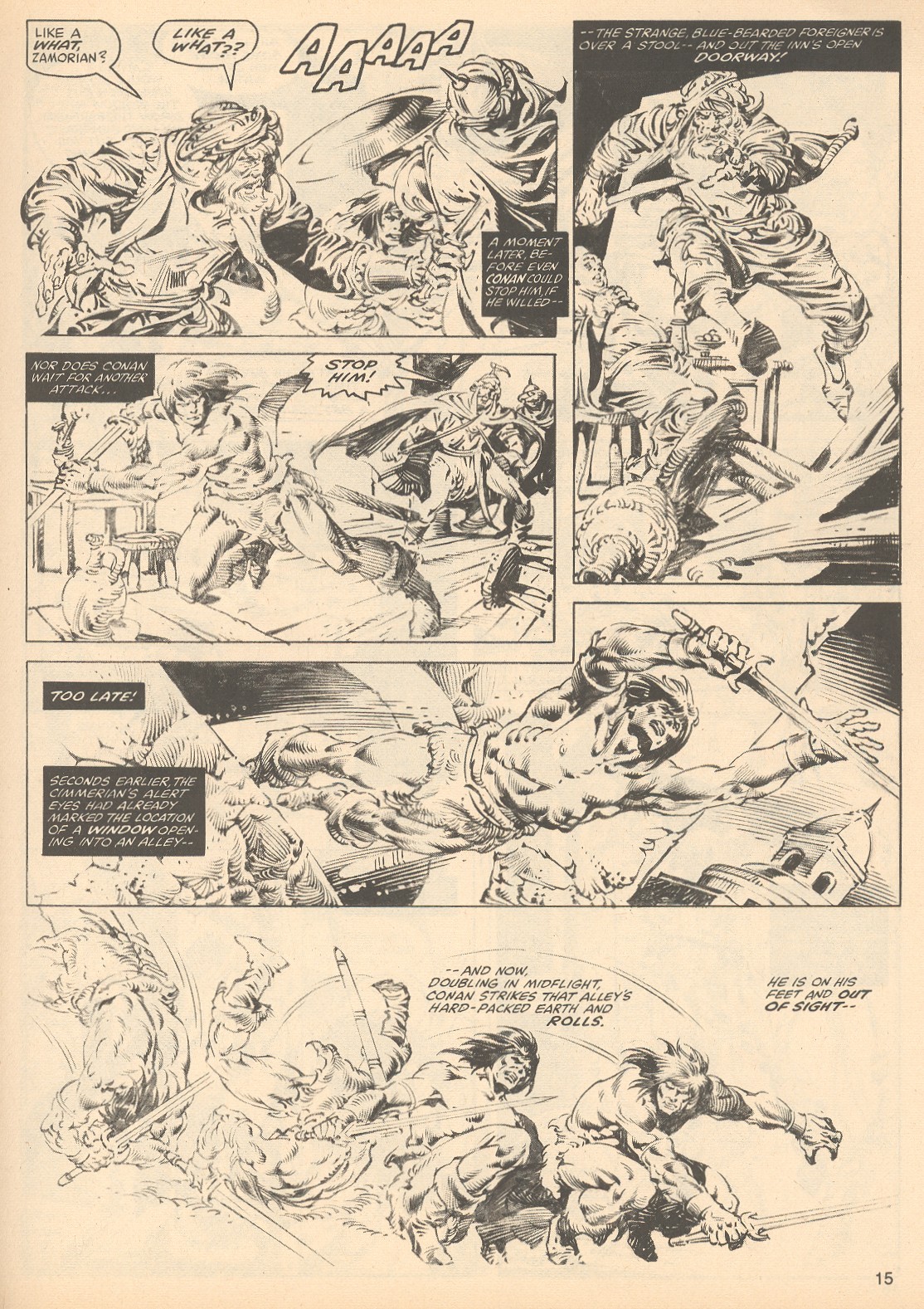 Read online The Savage Sword Of Conan comic -  Issue #53 - 15