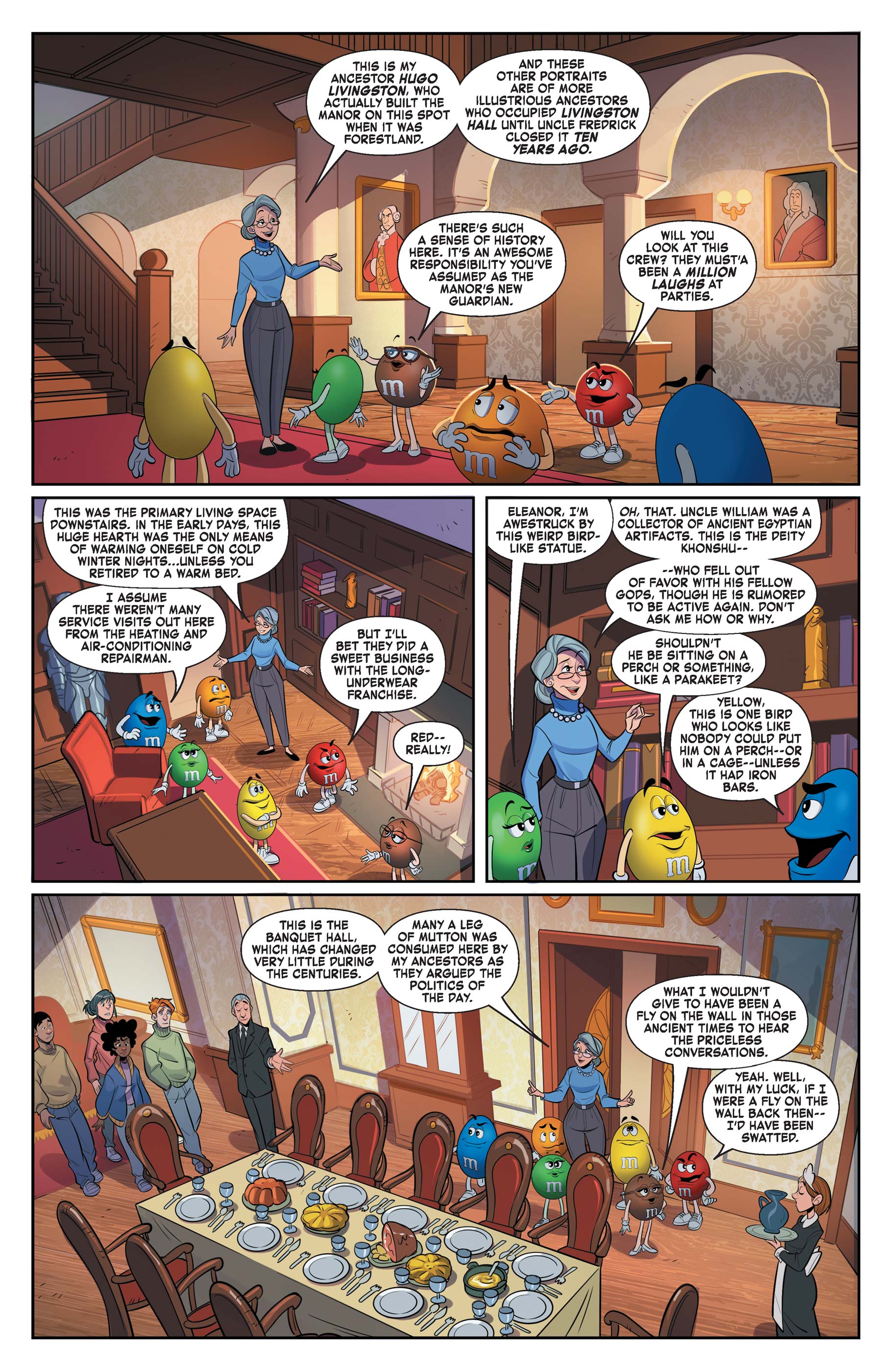 Read online M&Ms - Mistaken Identity comic -  Issue #1 - 5