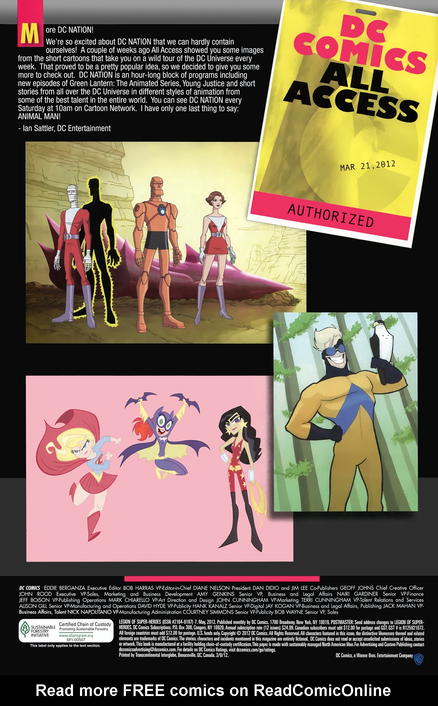 Read online Legion of Super-Heroes (2011) comic -  Issue #7 - 24