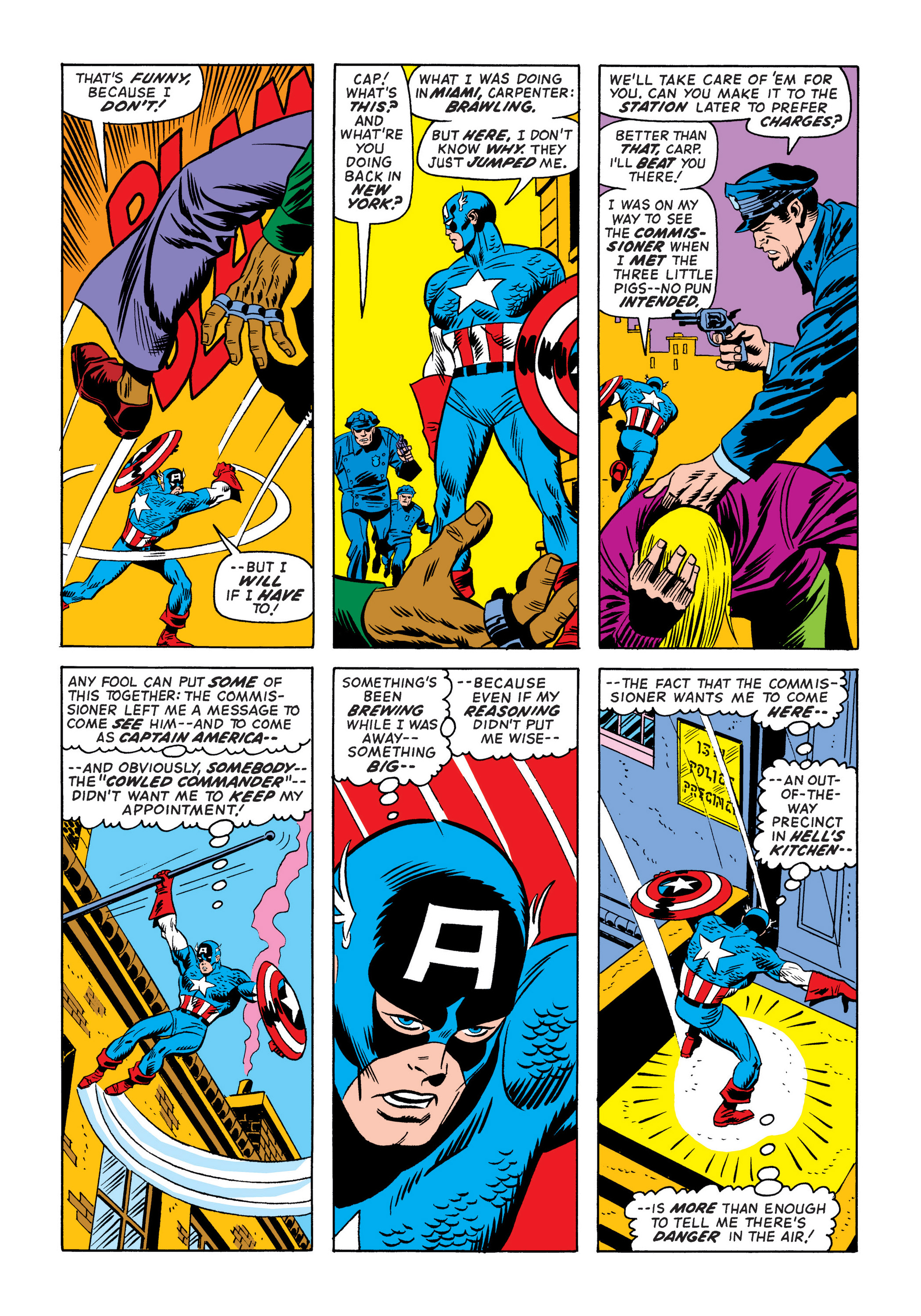 Read online Marvel Masterworks: Captain America comic -  Issue # TPB 7 (Part 2) - 82