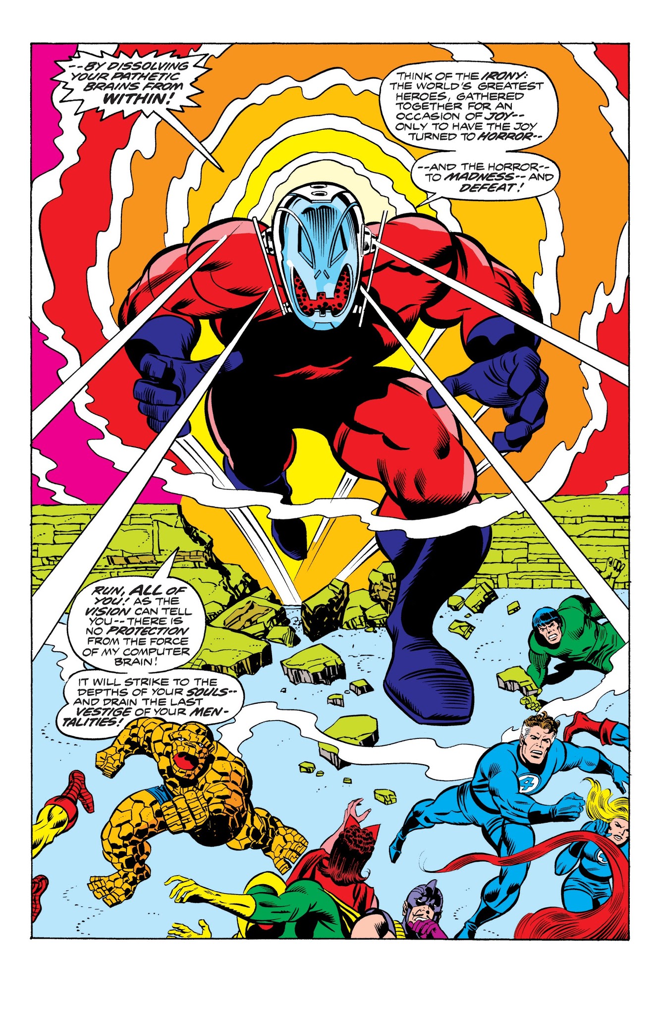 Read online Avengers Epic Collection: The Avengers/Defenders War comic -  Issue # TPB - 382