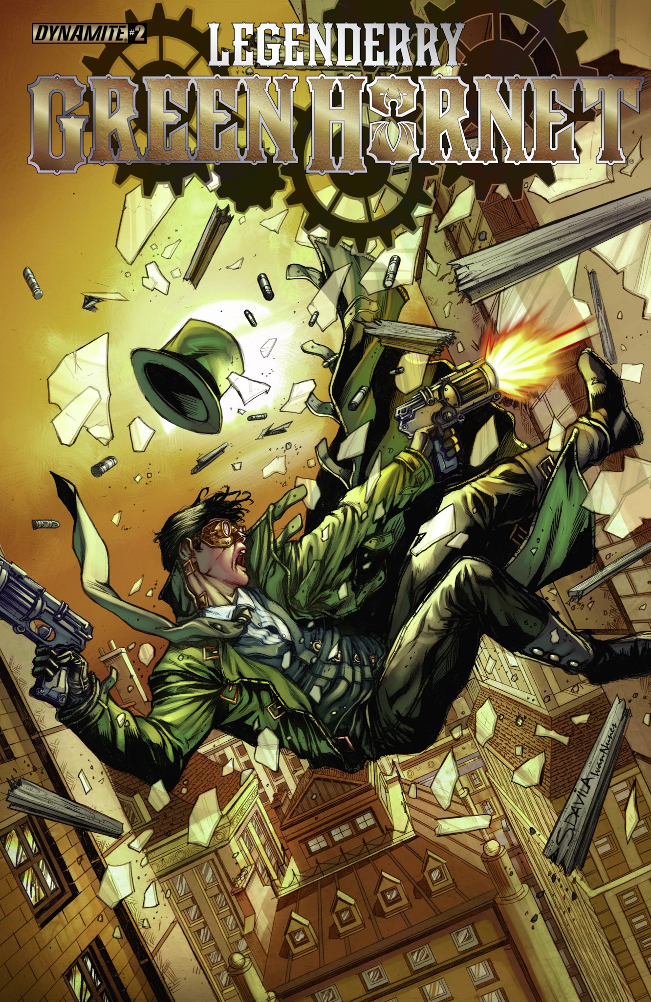 Read online Legenderry: Green Hornet comic -  Issue #2 - 1