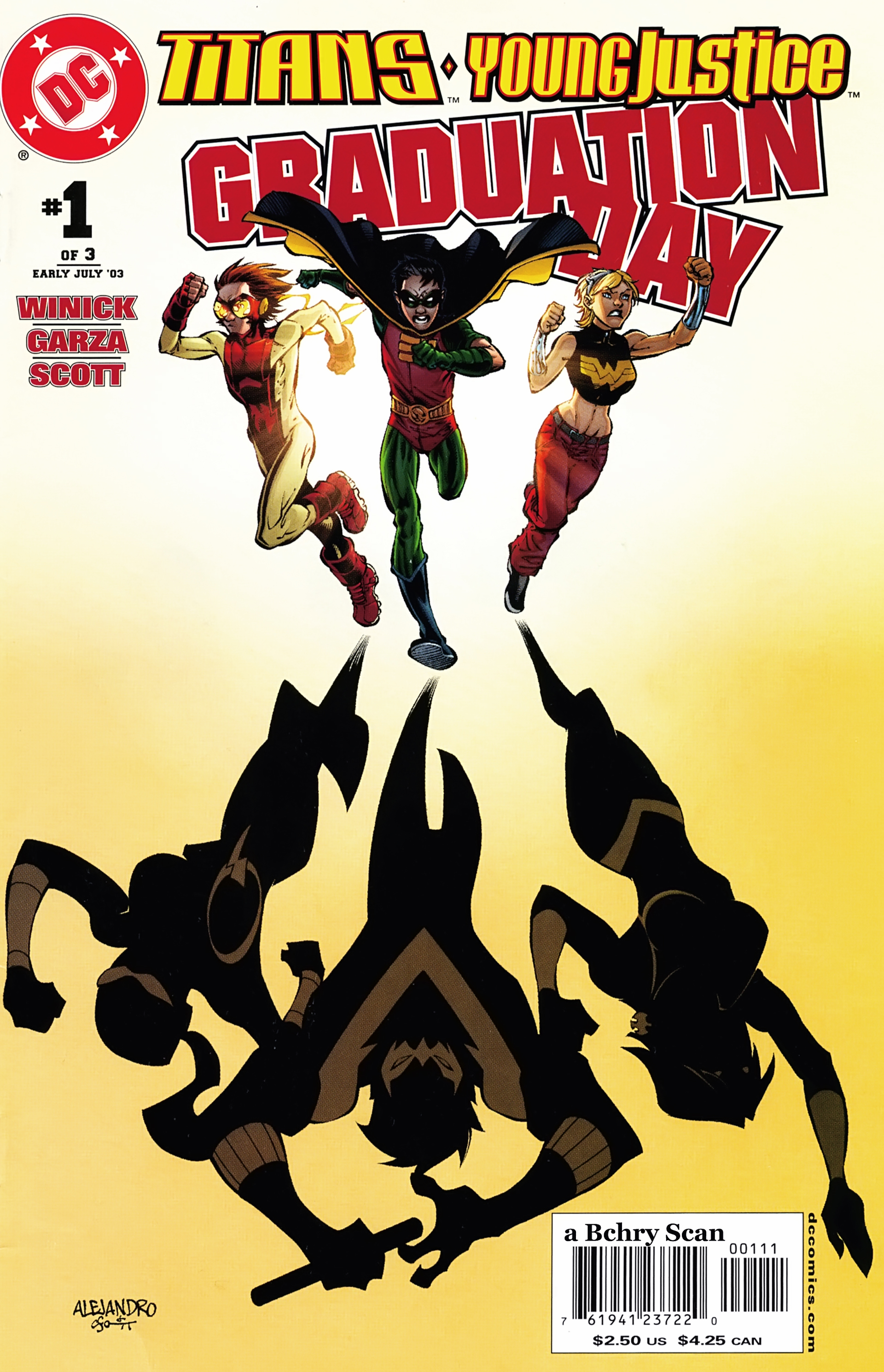 Read online Titans/Young Justice: Graduation Day comic -  Issue #1 - 1