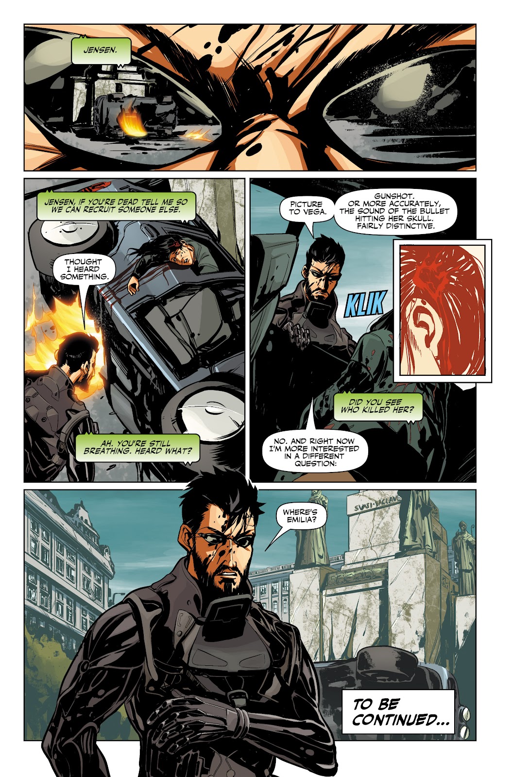 Deus Ex: Children's Crusade issue 3 - Page 23