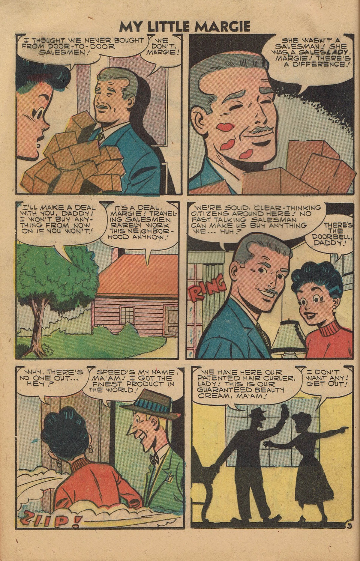 Read online My Little Margie (1954) comic -  Issue #20 - 29