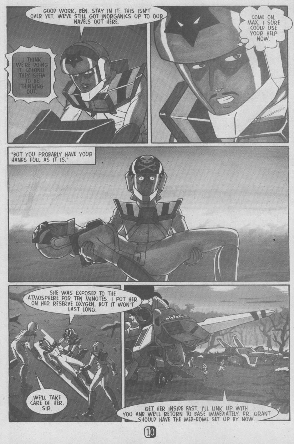 Read online Robotech II: The Sentinels comic -  Issue #17 - 12