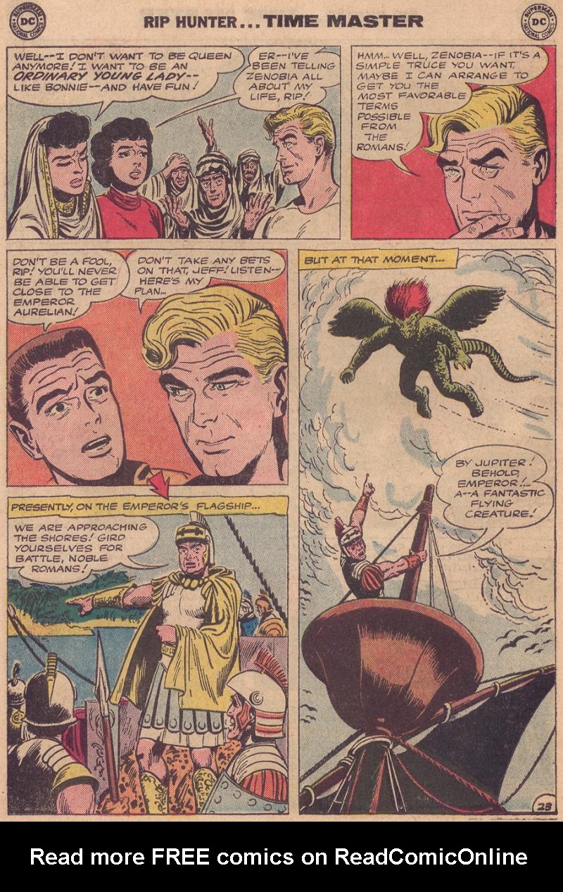 Read online Rip Hunter...Time Master comic -  Issue #10 - 27