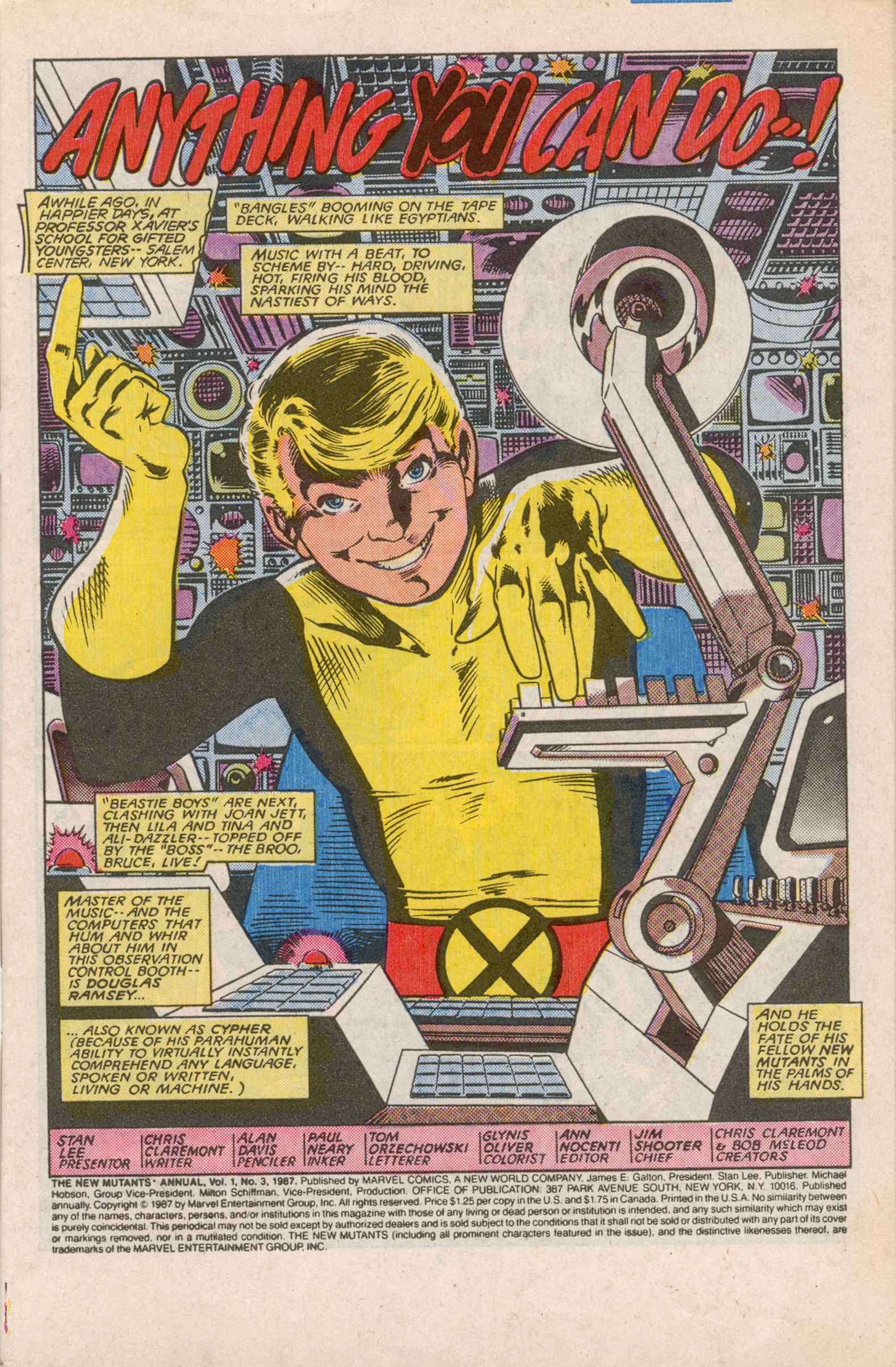 The New Mutants _Annual 3 #3 - English 2