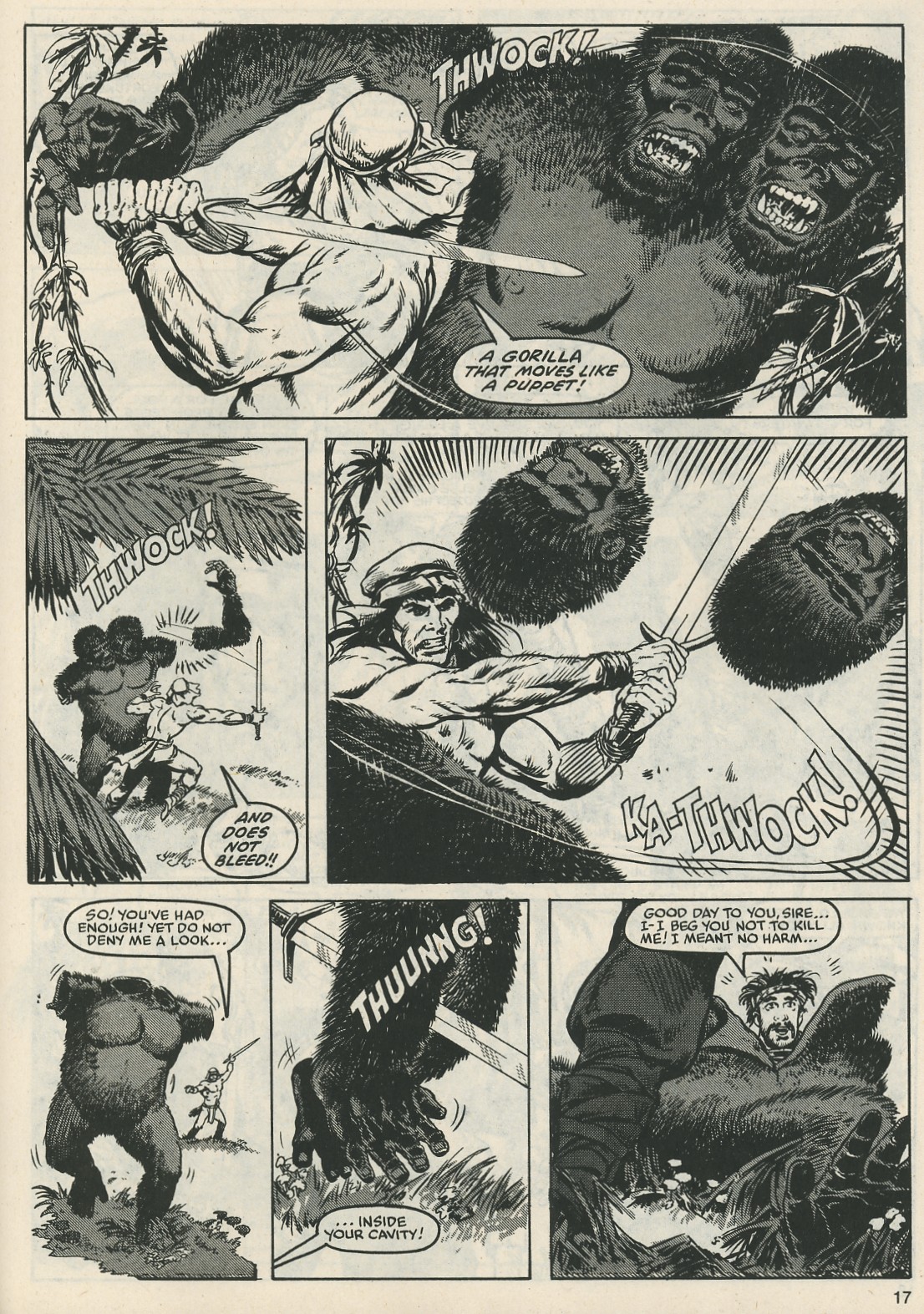 Read online The Savage Sword Of Conan comic -  Issue #117 - 16
