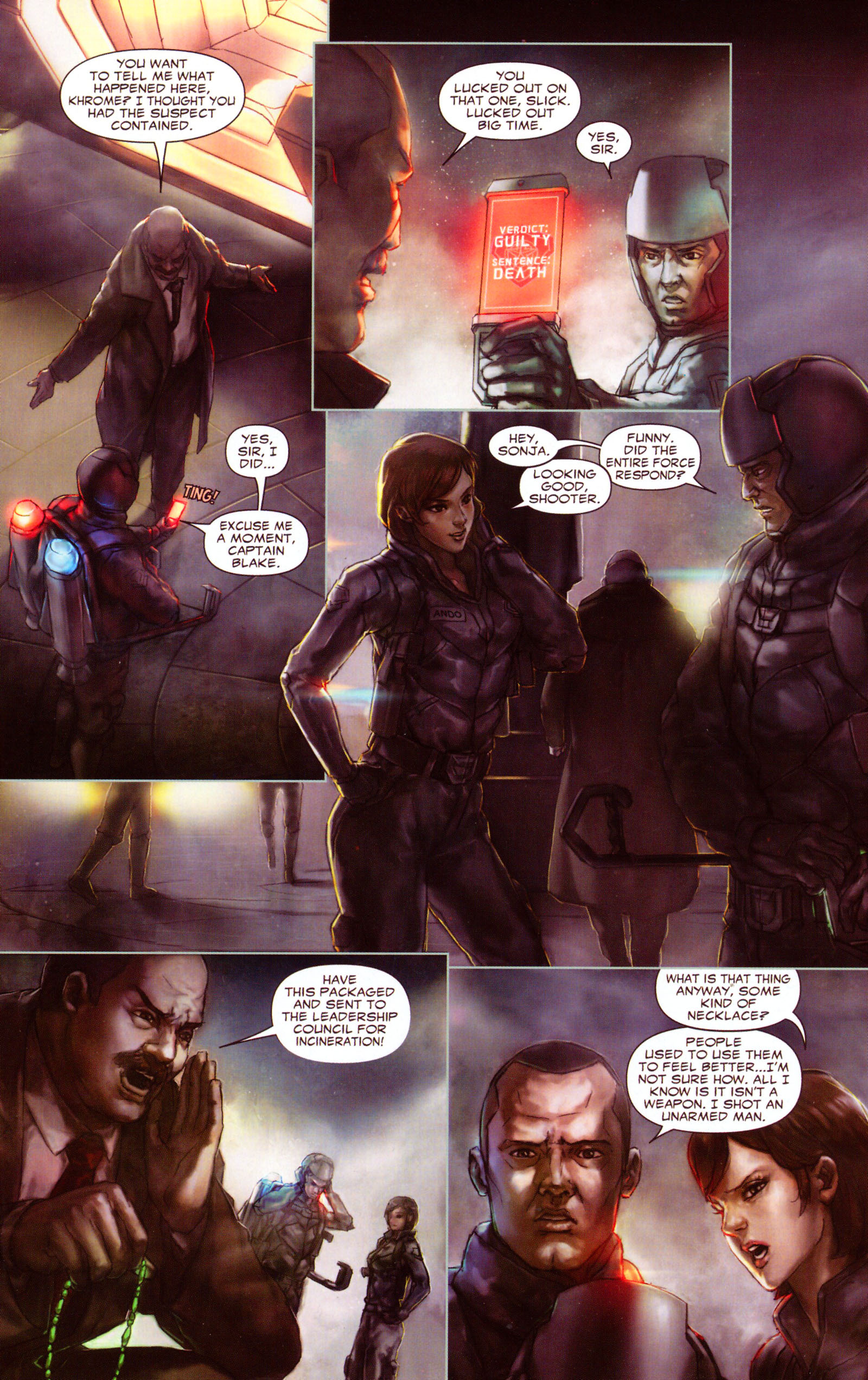 Read online City of Dust comic -  Issue #1 - 17