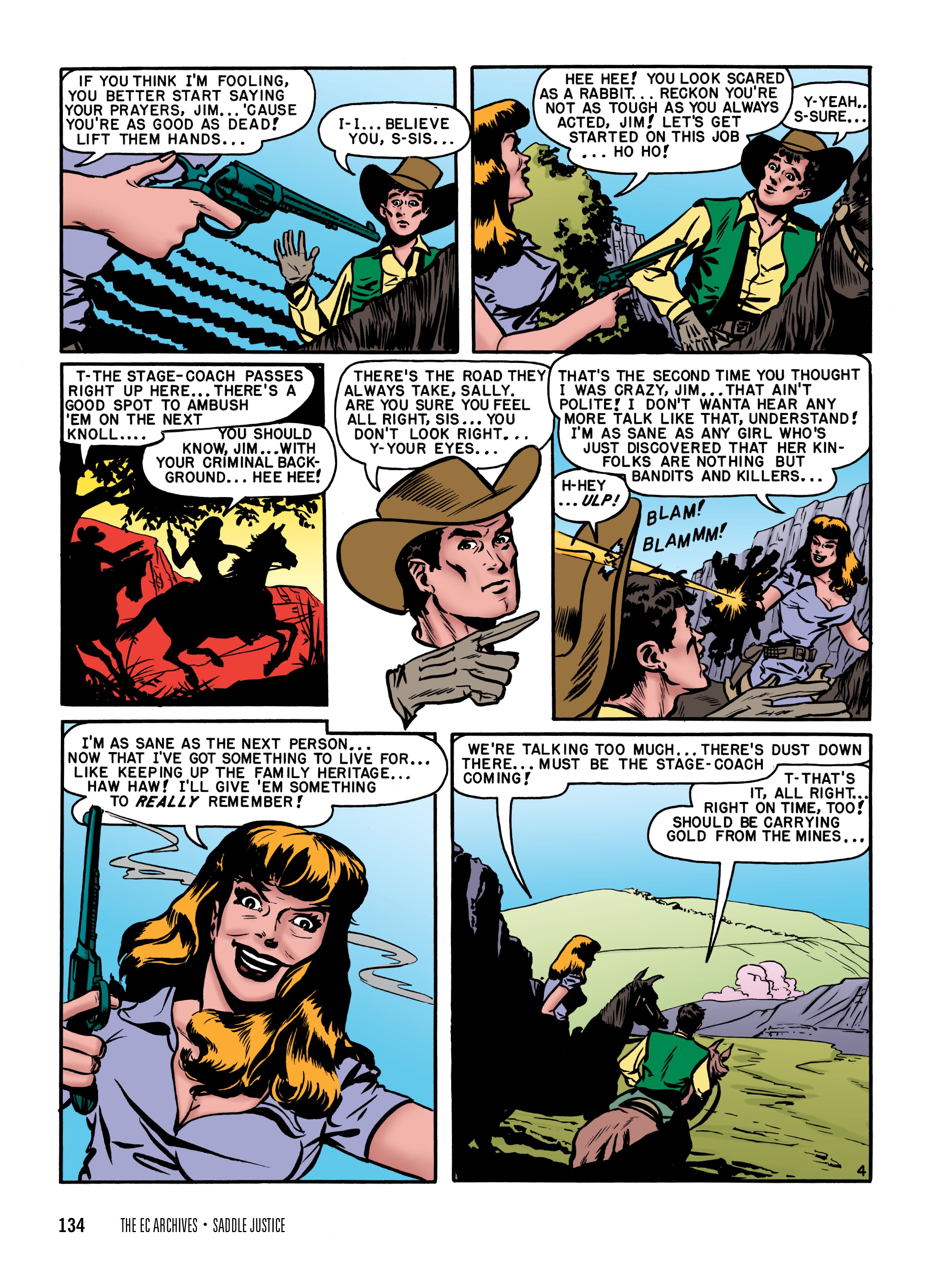 Read online The EC Archives: Saddle Justice comic -  Issue # TPB (Part 2) - 36