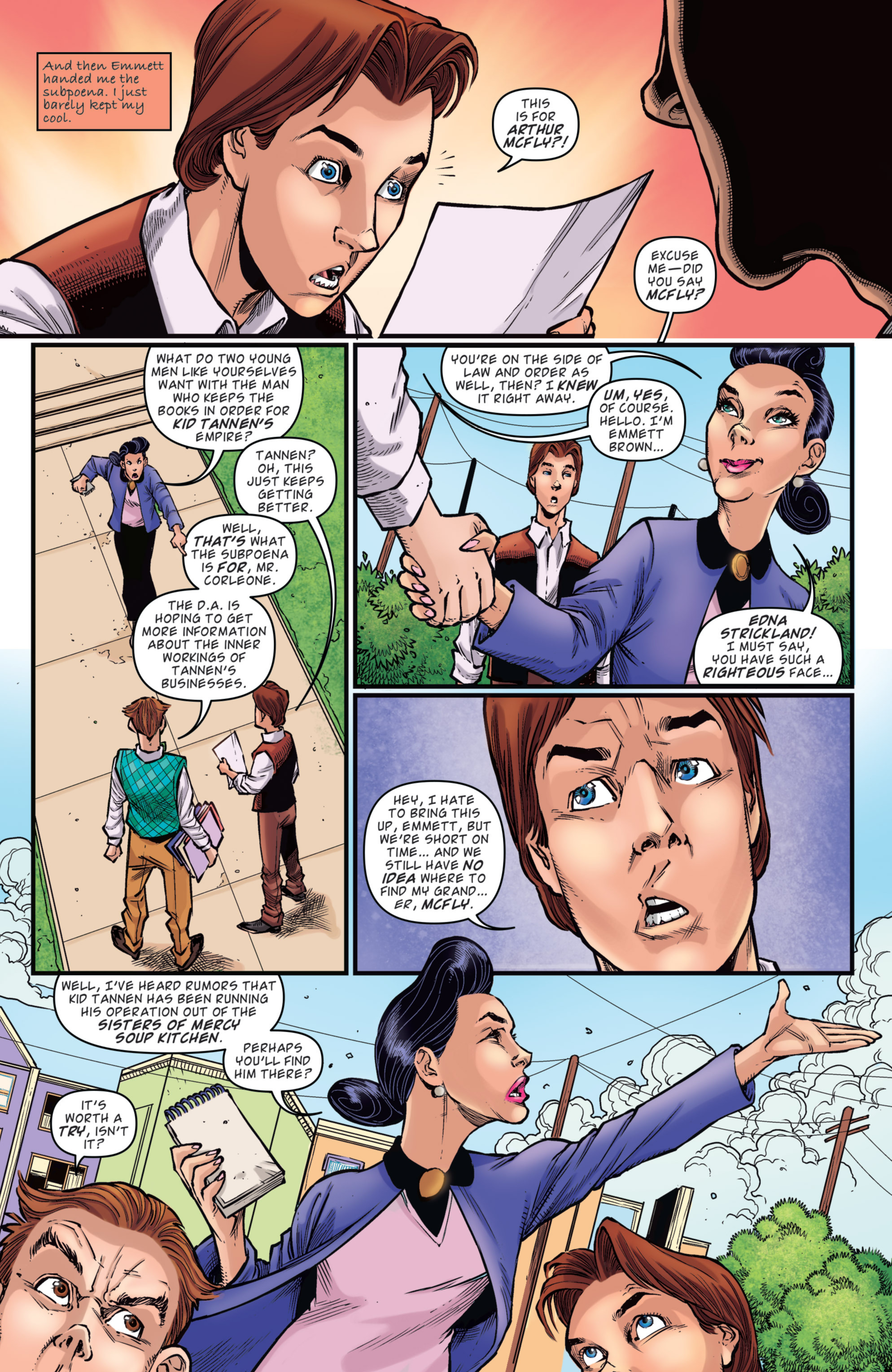 Read online Back to the Future: Citizen Brown comic -  Issue #1 - 16