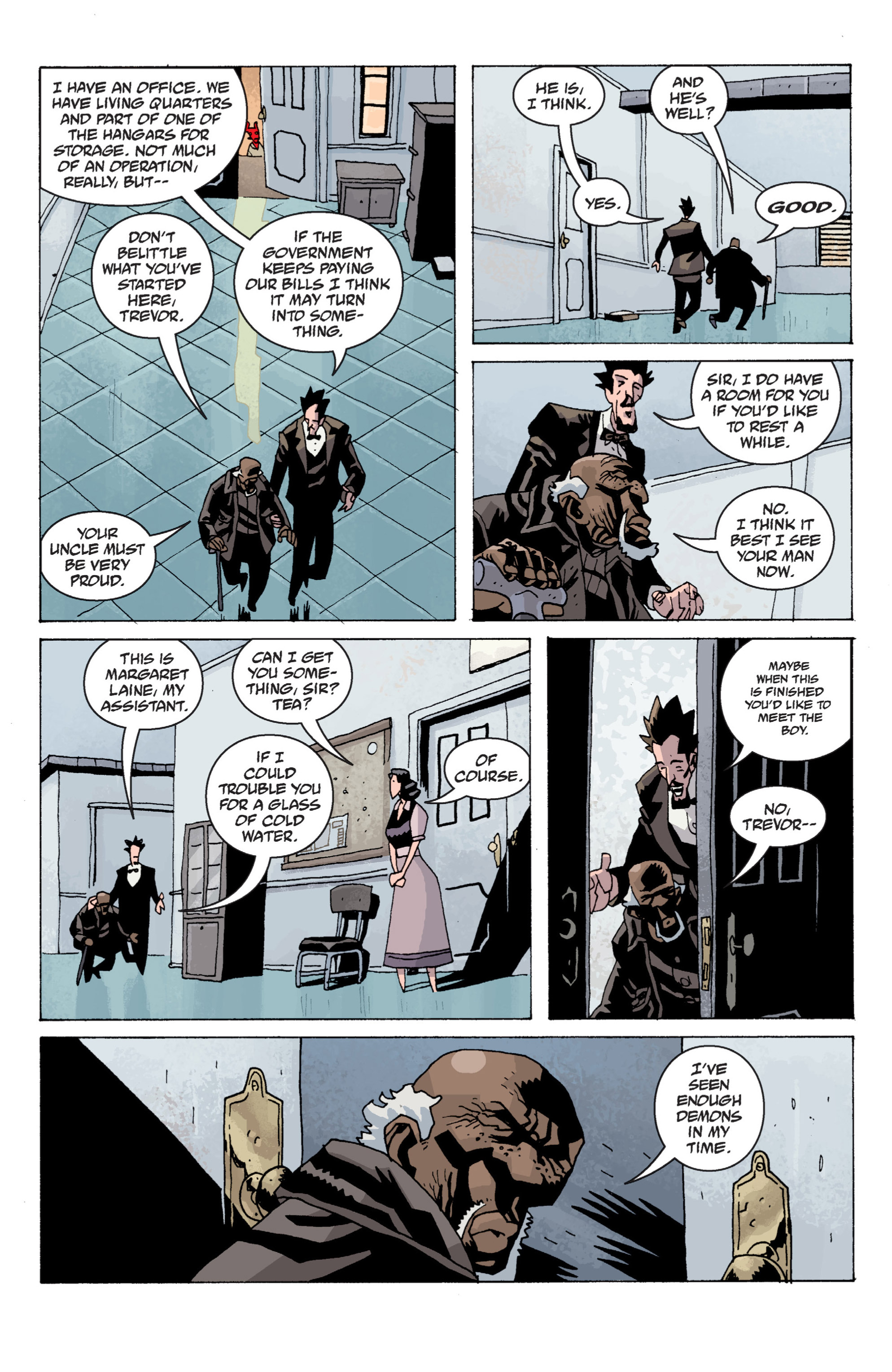 Read online B.P.R.D.: Hollow Earth and Other Stories comic -  Issue # TPB 13 - 115