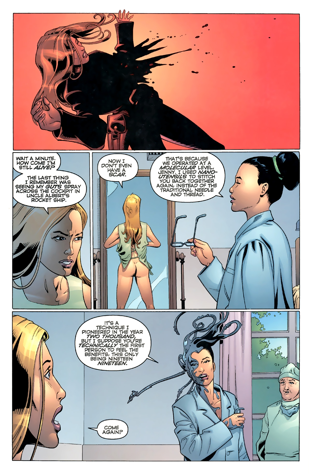 Read online Jenny Sparks: The Secret History of the Authority comic -  Issue #5 - 11