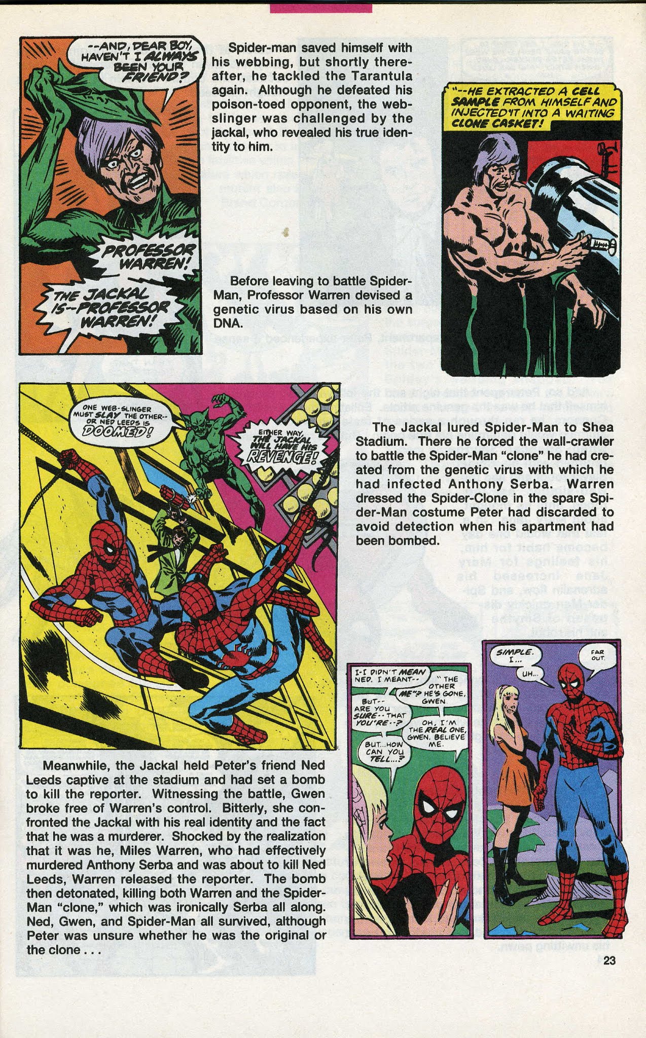 Read online Spider-Man Saga (1991) comic -  Issue #2 - 25