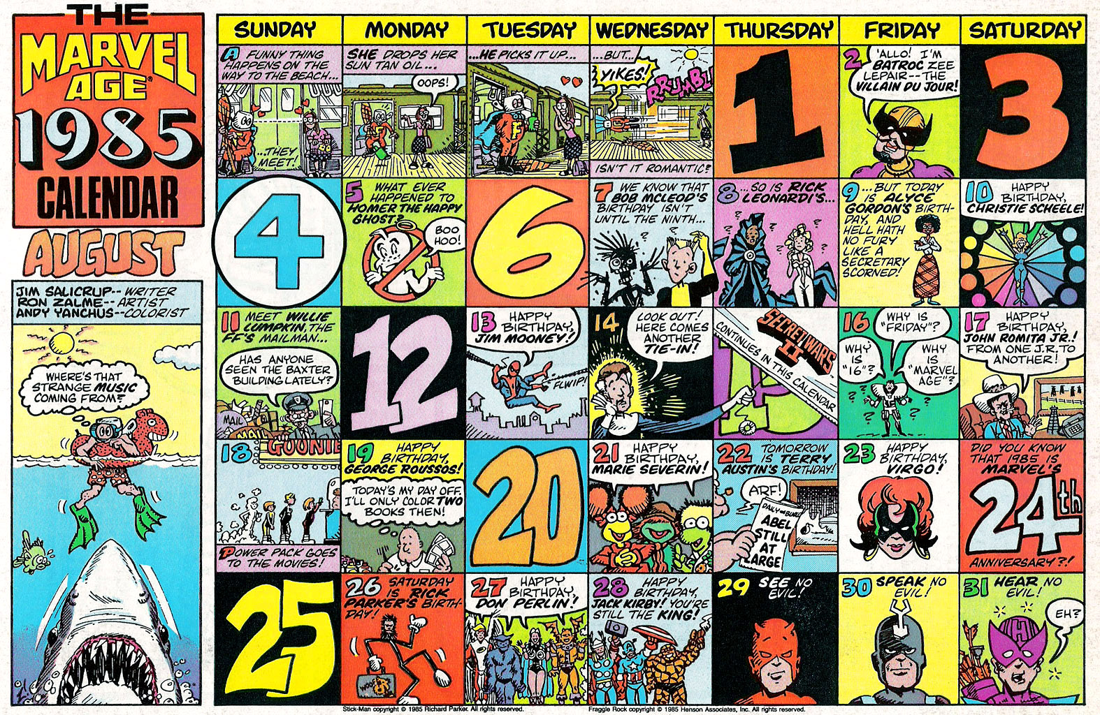 Read online Marvel Age comic -  Issue #32 - 35