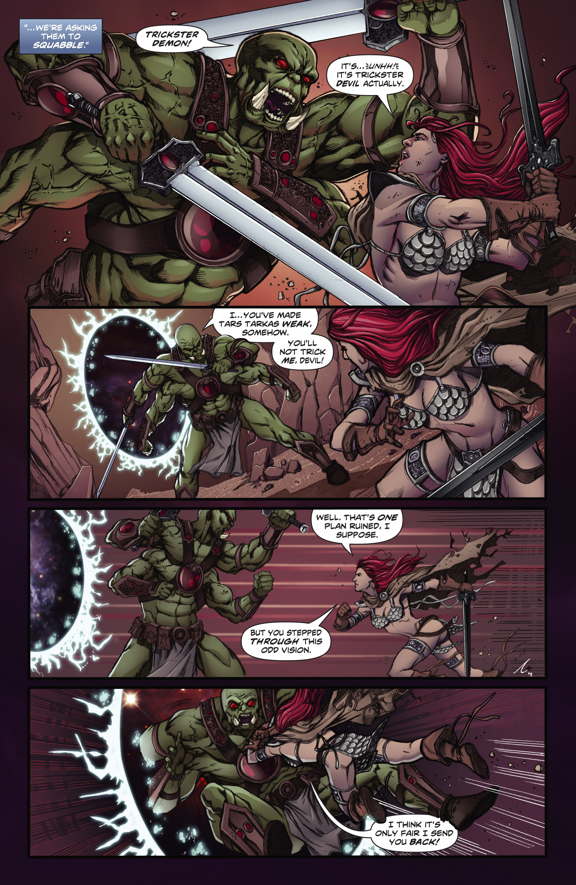 Read online Swords of Sorrow comic -  Issue #2 - 7