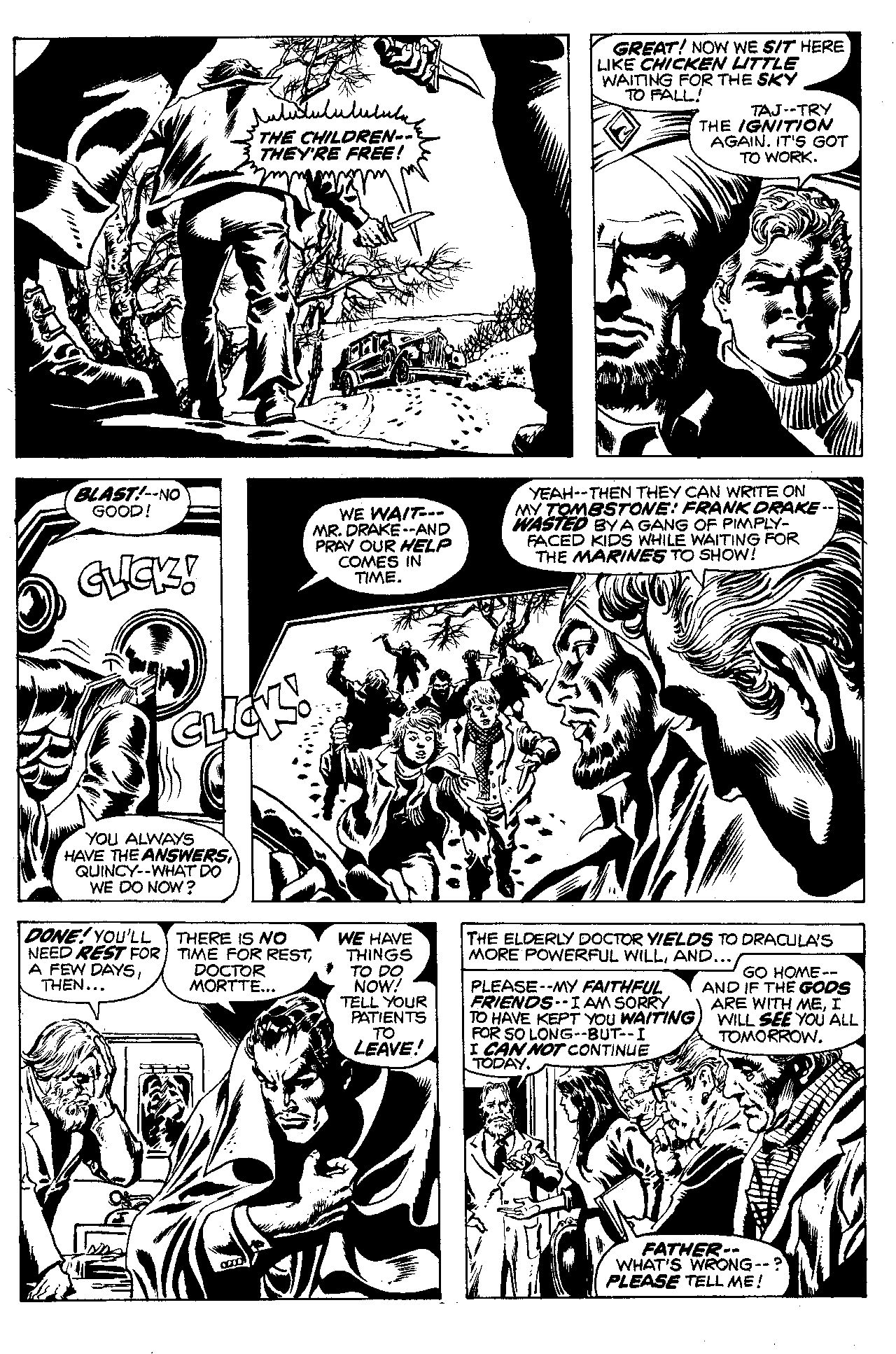 Read online Essential The Tomb of Dracula comic -  Issue # TPB 1 (Part 2) - 66