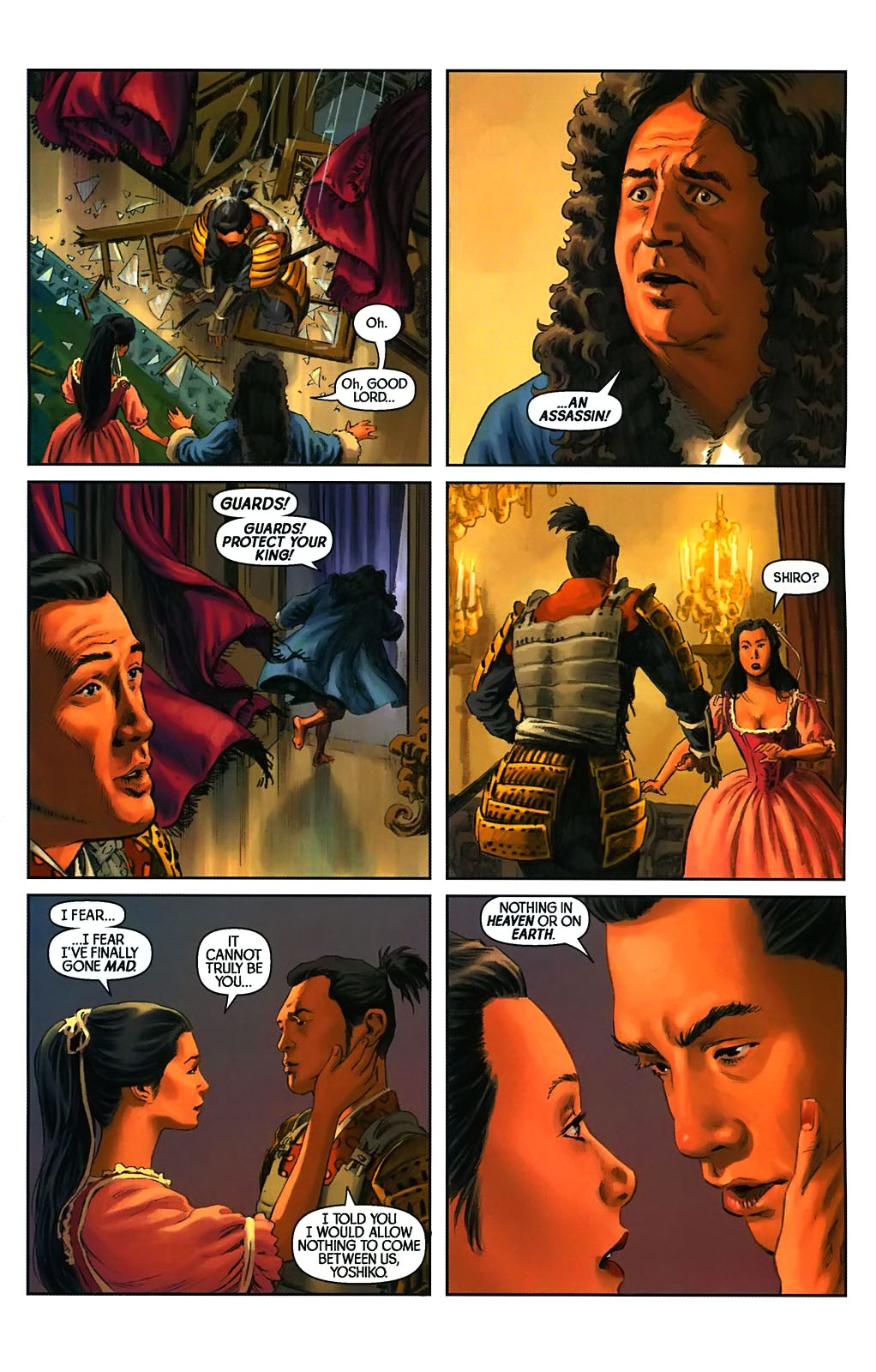 Read online Samurai: Heaven and Earth comic -  Issue #5 - 5