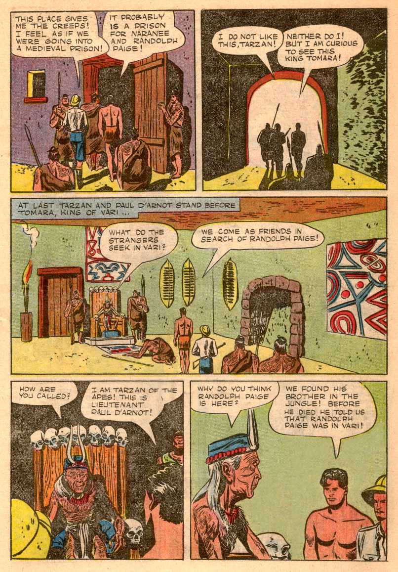 Read online Tarzan (1948) comic -  Issue #1 - 15