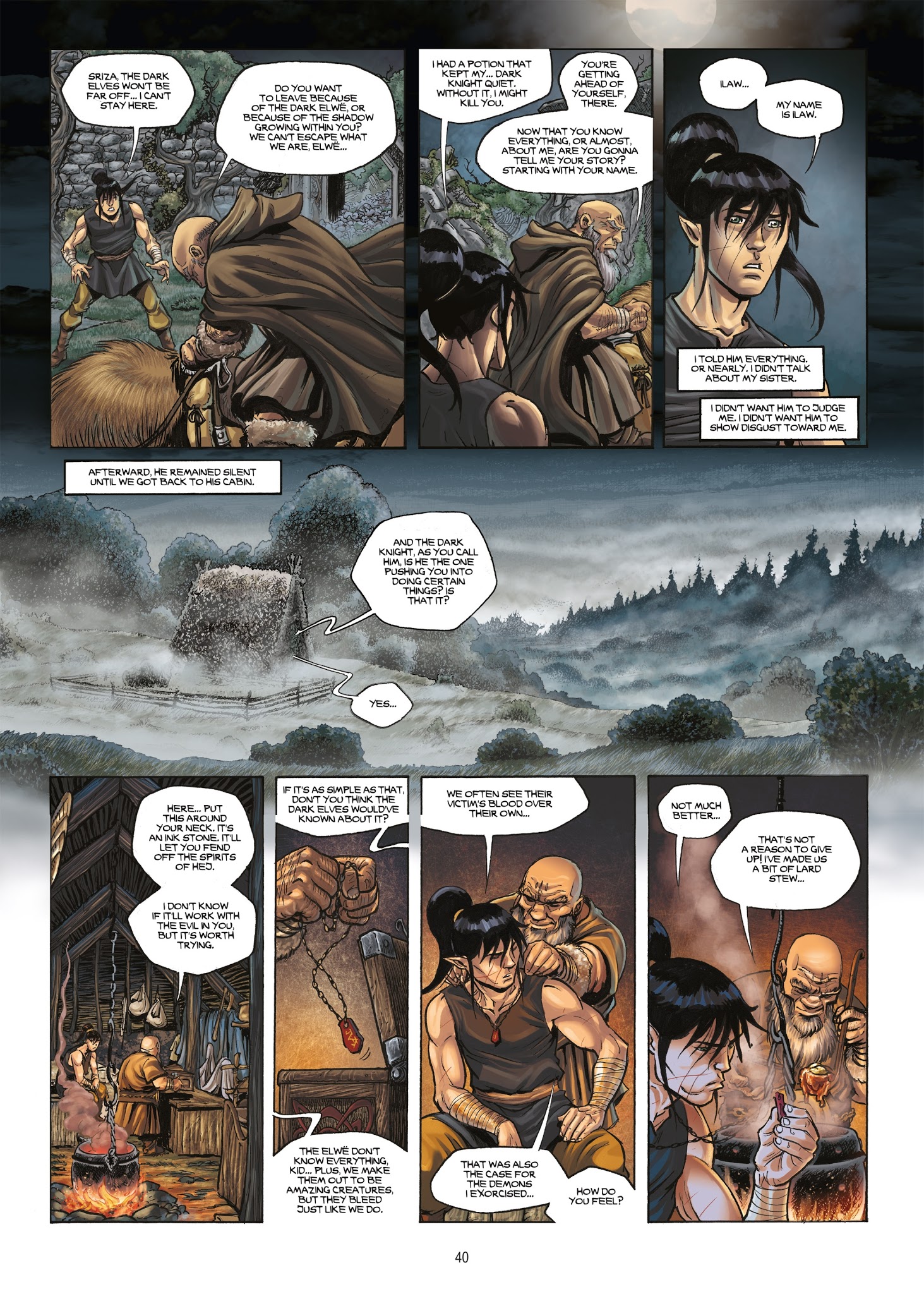 Read online Elves comic -  Issue #17 - 40
