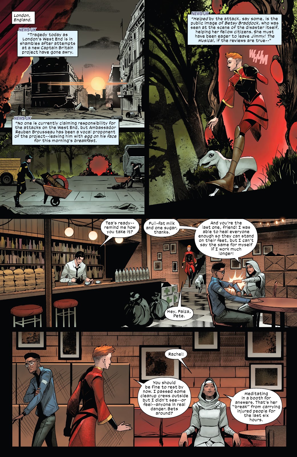 Betsy Braddock: Captain Britain issue 3 - Page 13