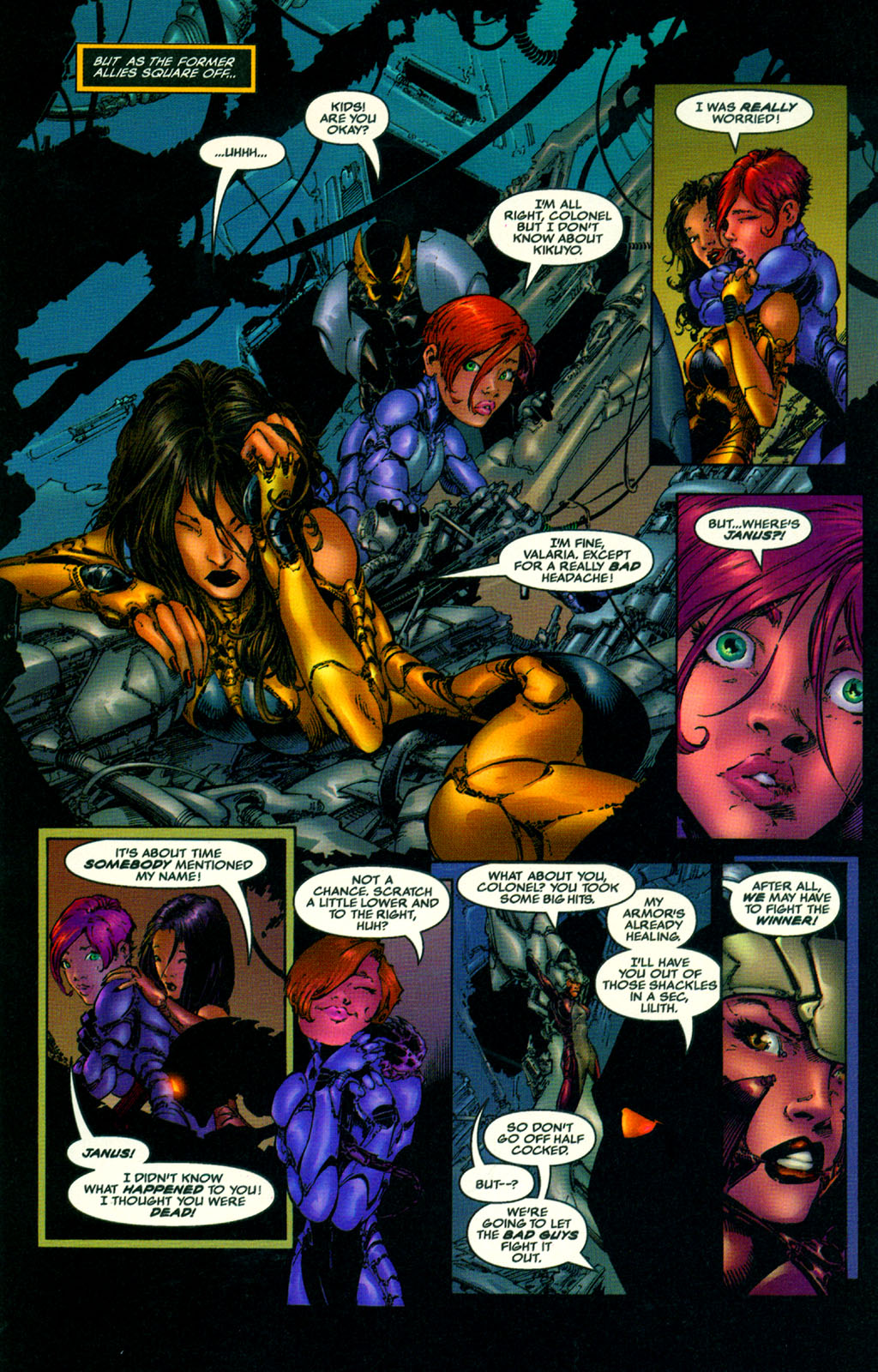 Read online Weapon Zero comic -  Issue #13 - 8