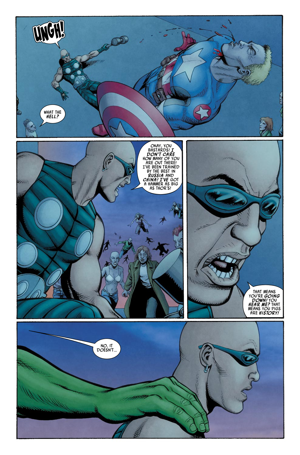 Read online Ultimate Avengers comic -  Issue #17 - 22