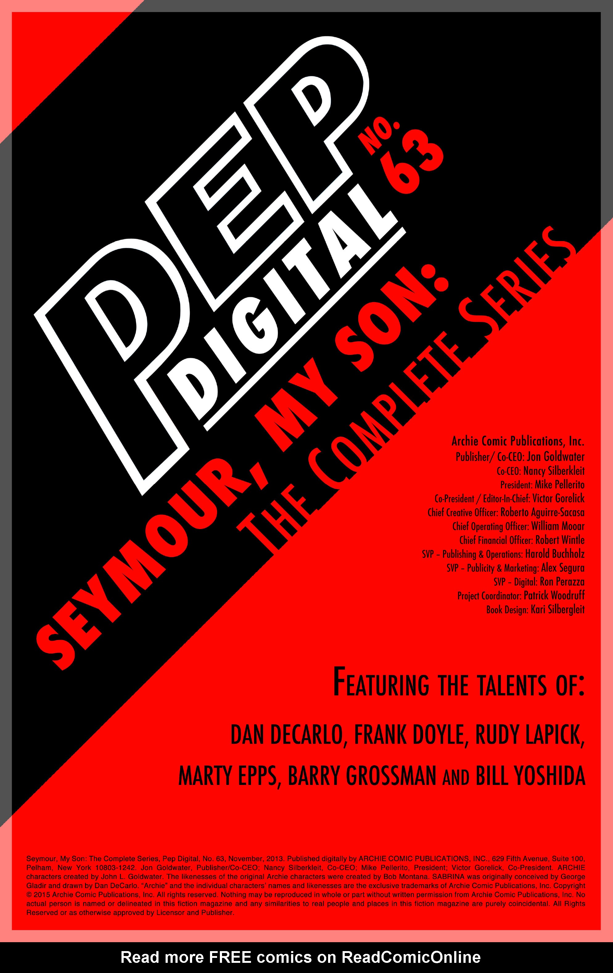 Read online Pep Digital comic -  Issue #63 - 2