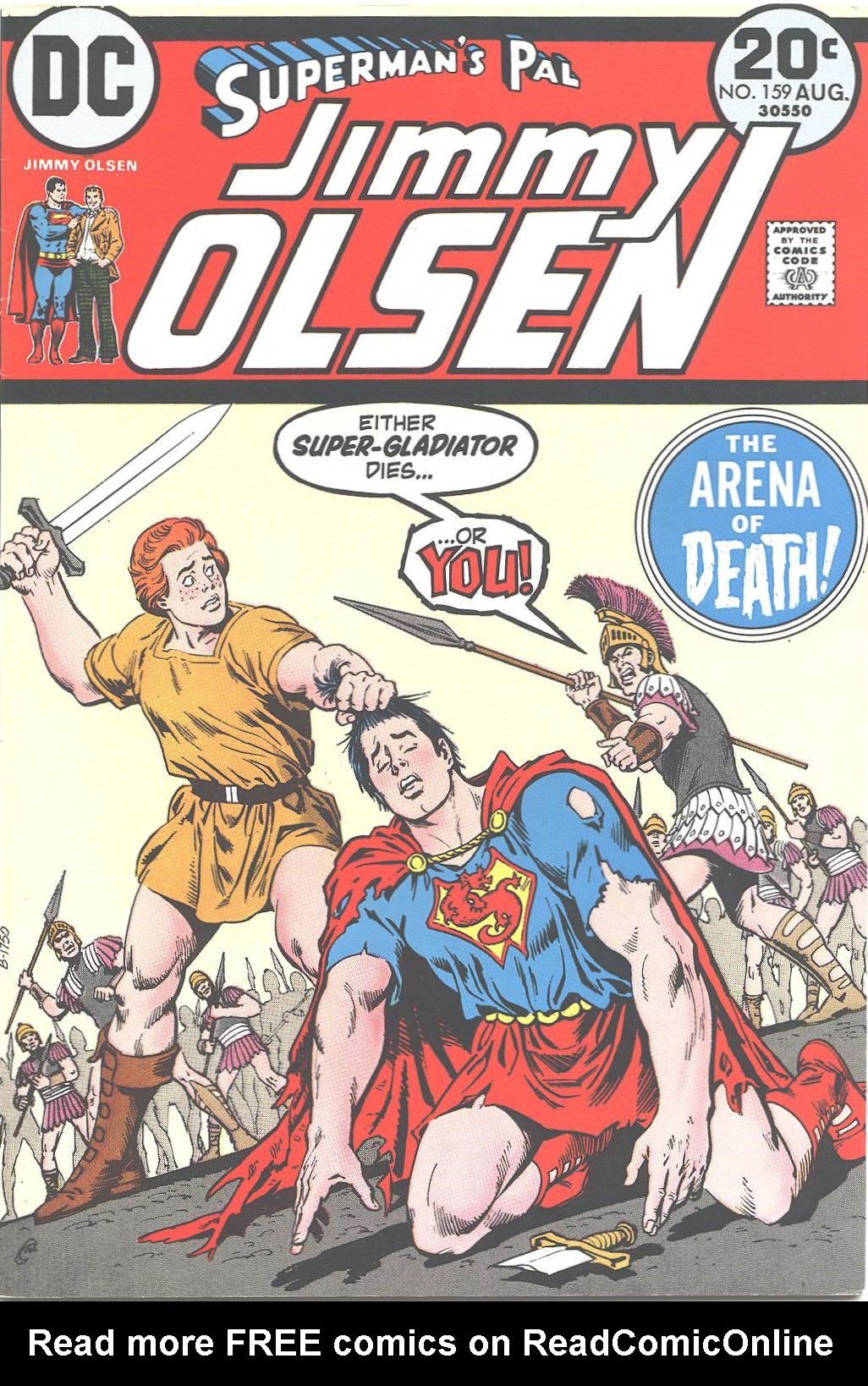 Read online Superman's Pal Jimmy Olsen comic -  Issue #159 - 1